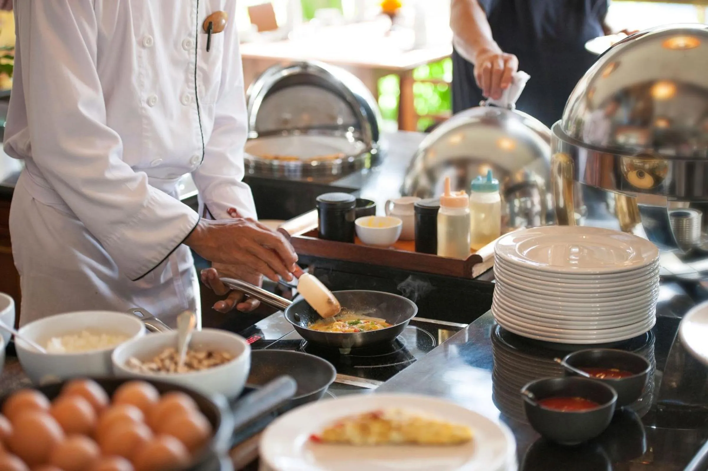 Buffet breakfast in Hyksos Hotel