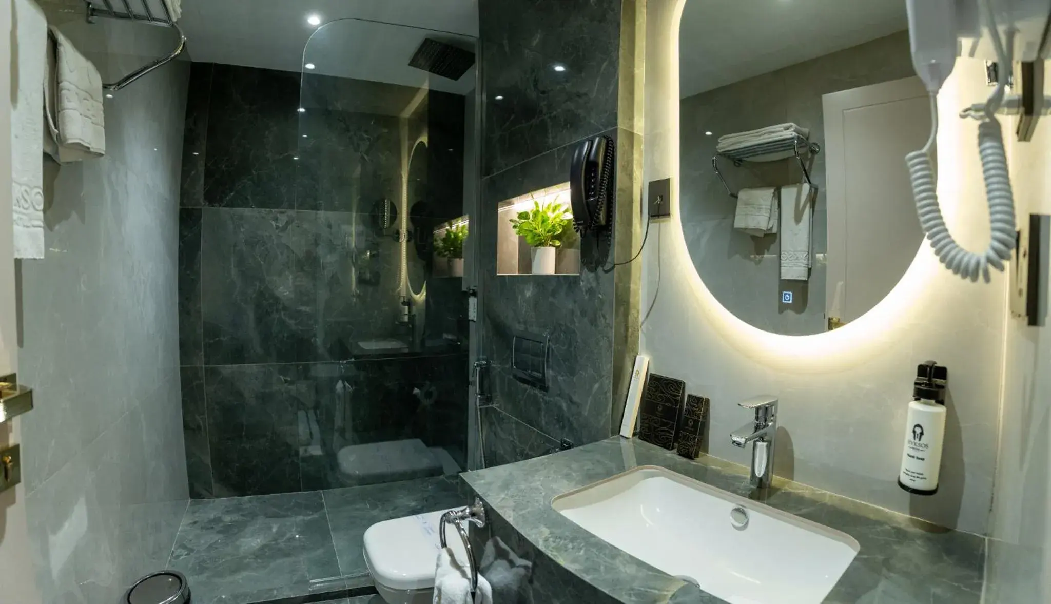 Twin Room with Balcony - single occupancy in Hyksos Hotel Twin Room with Balcony - single occupancy in Hyksos Hotel