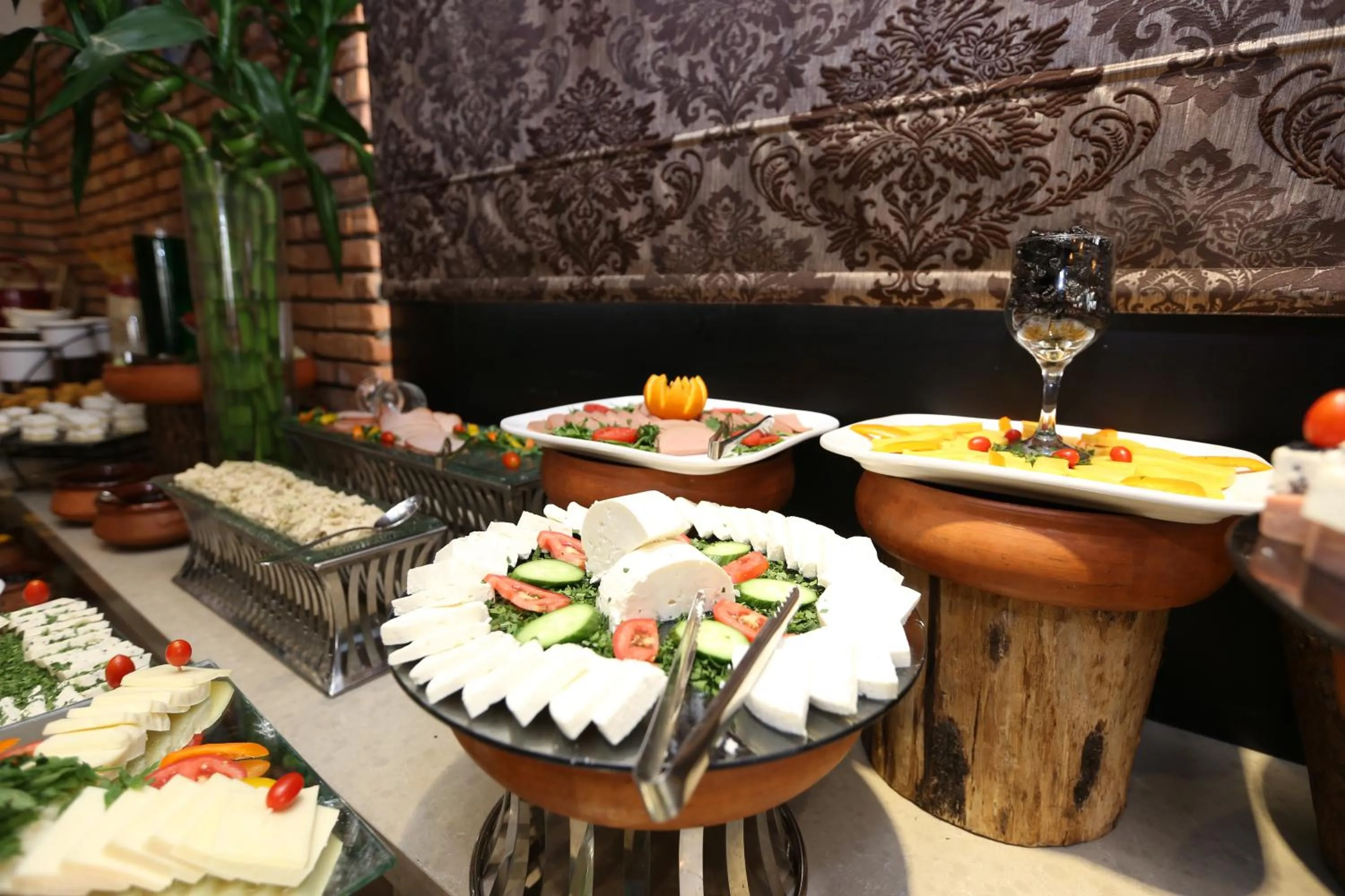 Buffet breakfast in Hyksos Hotel