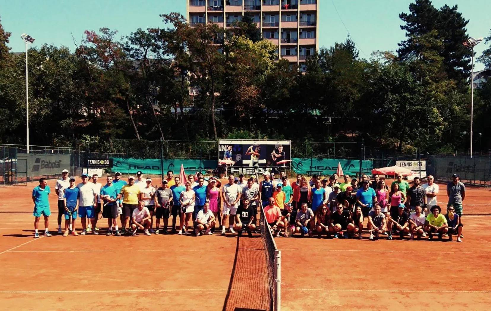 Tennis court in Diana 3 Hotel