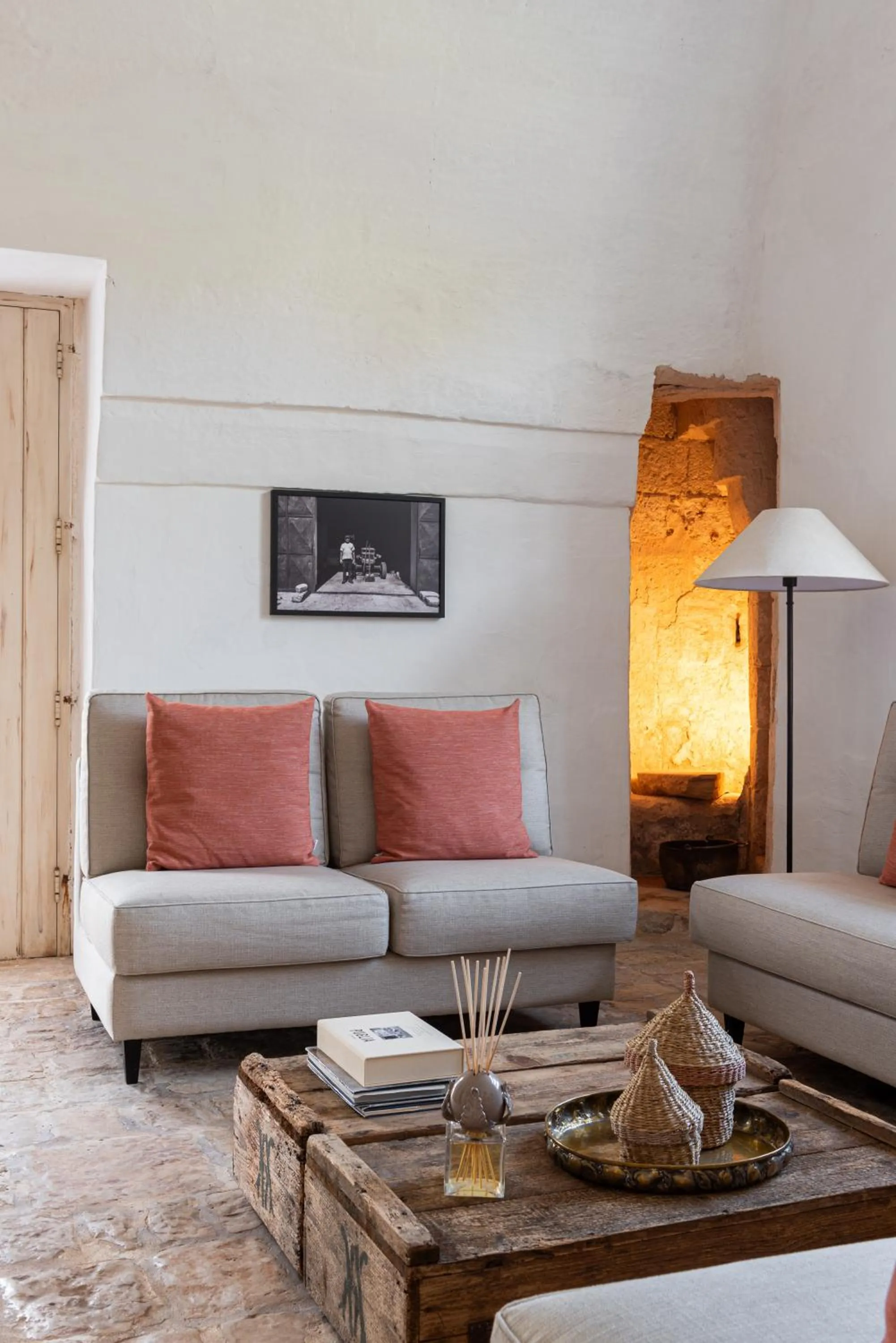 Lobby or reception in Masseria Borgo San Marco