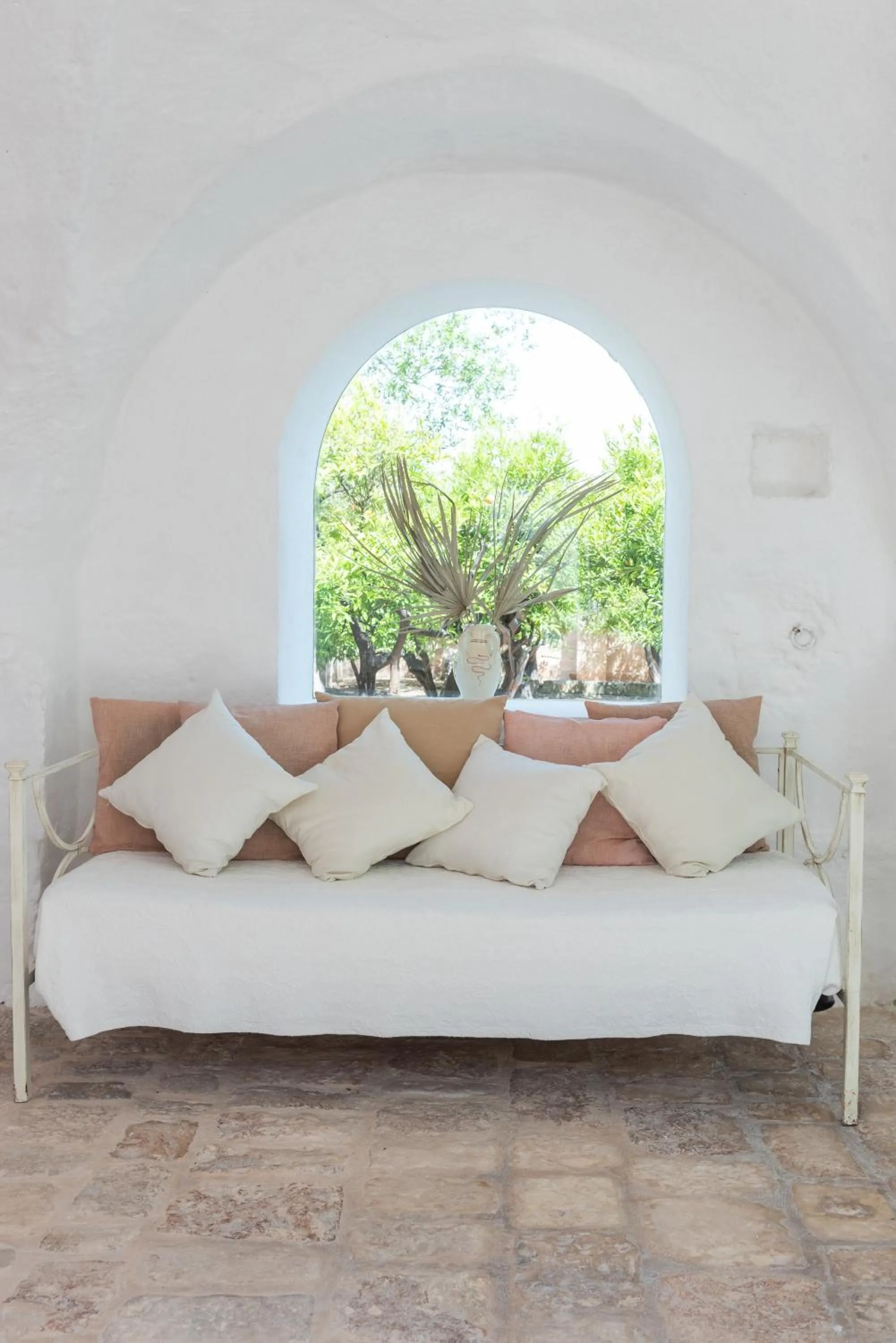 Summer, Bed in Masseria Borgo San Marco