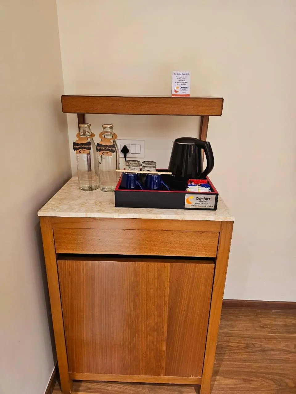 minibar in Comfort Hotel Vista