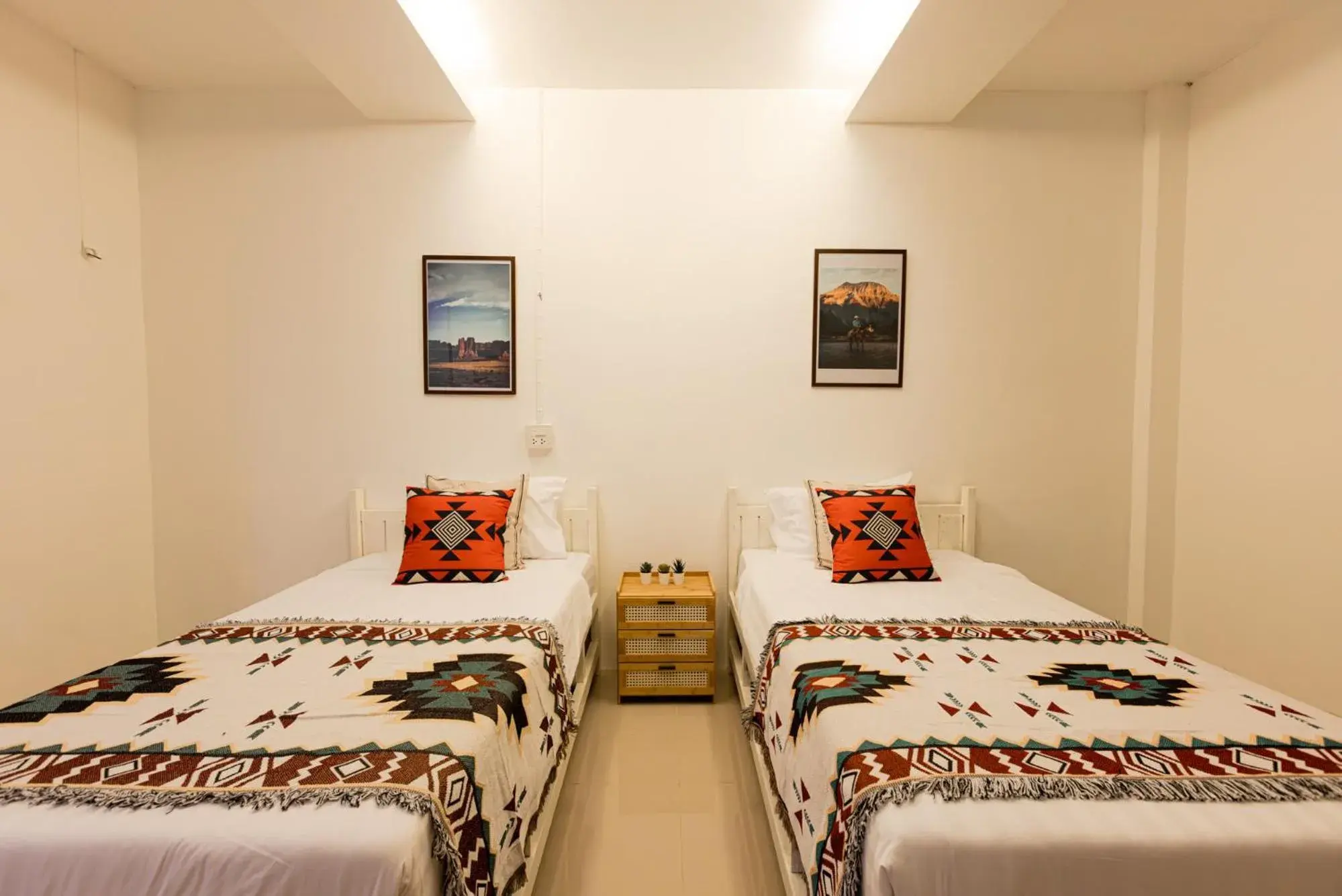 Twin Room with Garden View in 60s Town Twin Room with Garden View in 60s Town