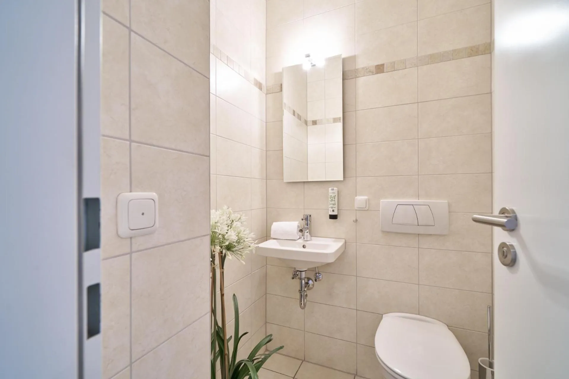 Bathroom in Hotel am Hof