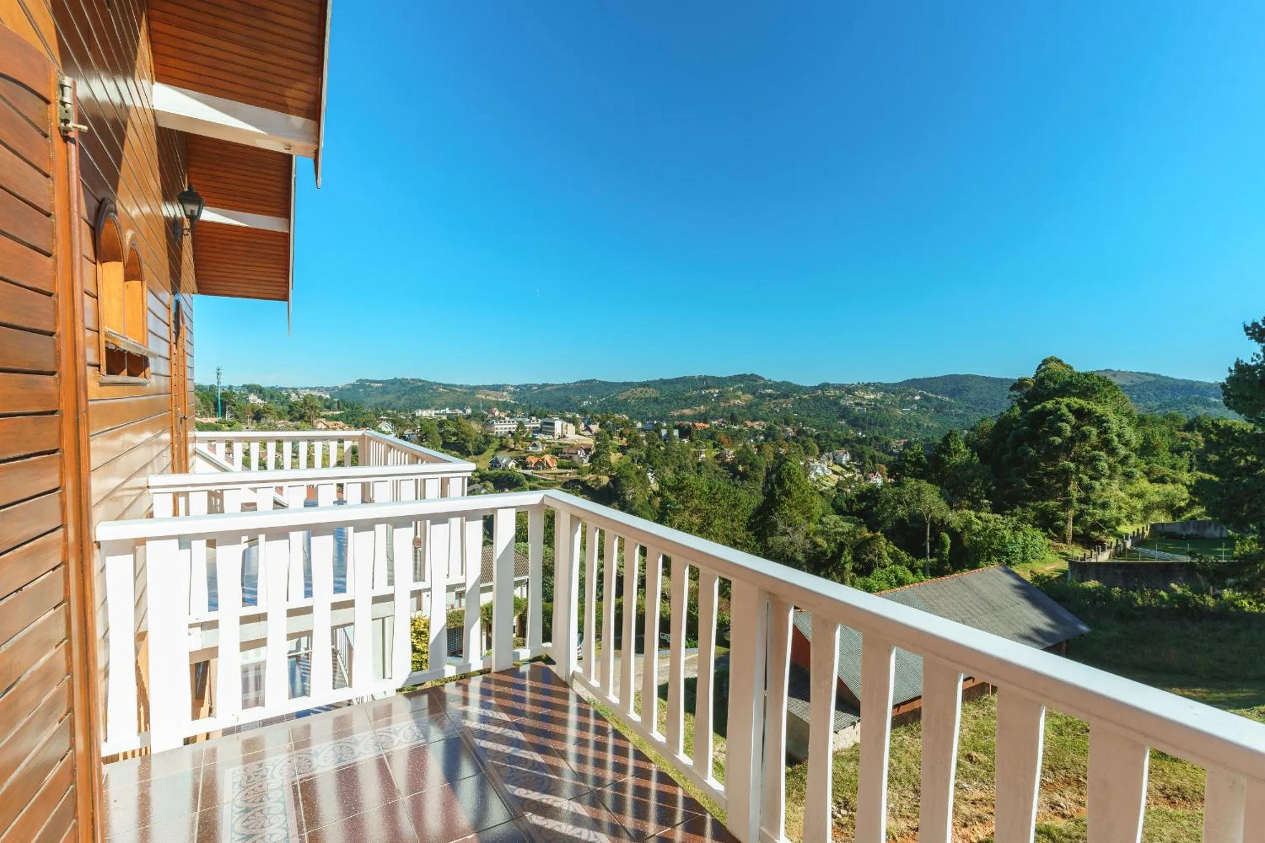 Balcony/Terrace in Pousada Recanto Almeida