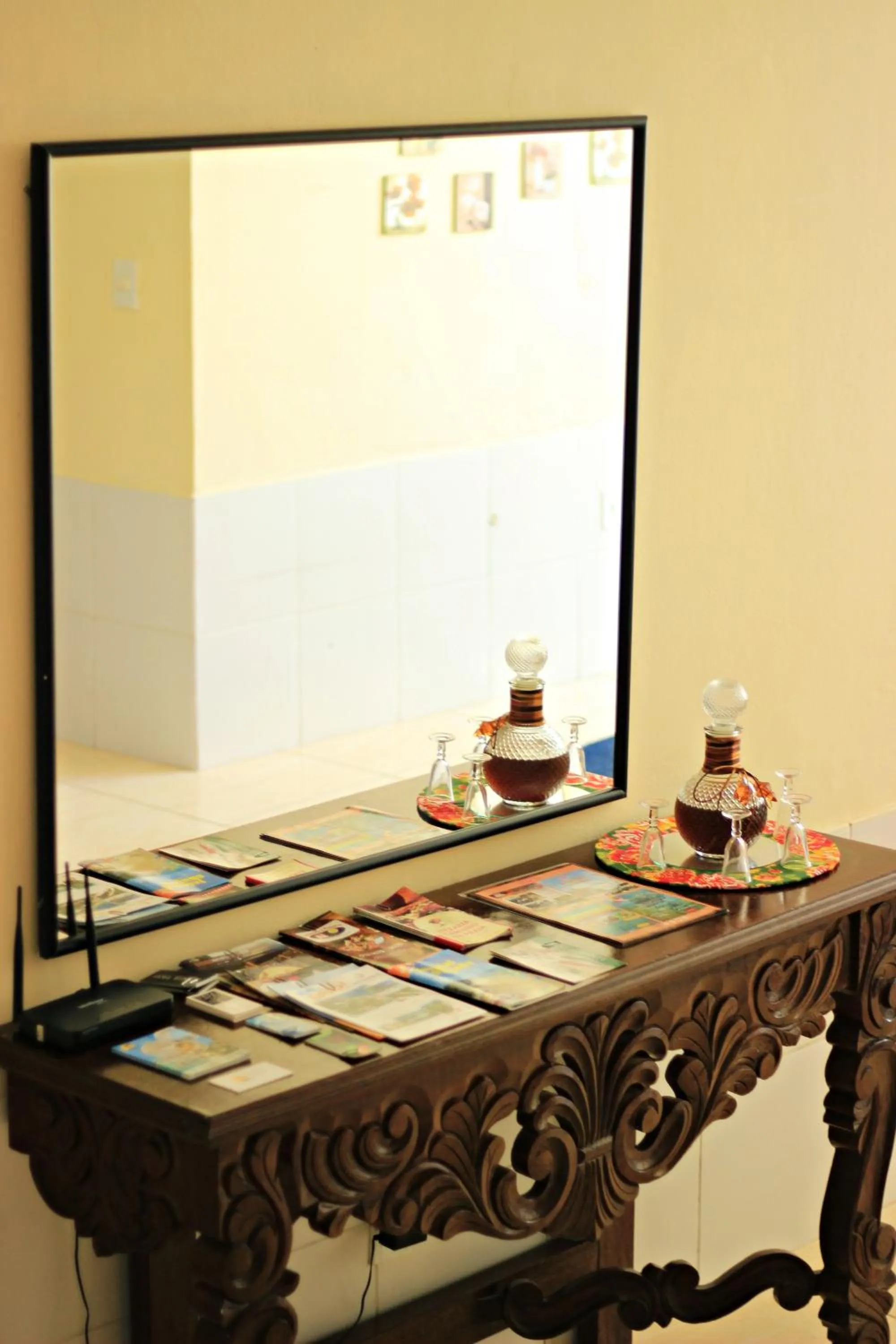 Lobby or reception in Pousada Recanto do Mucugê