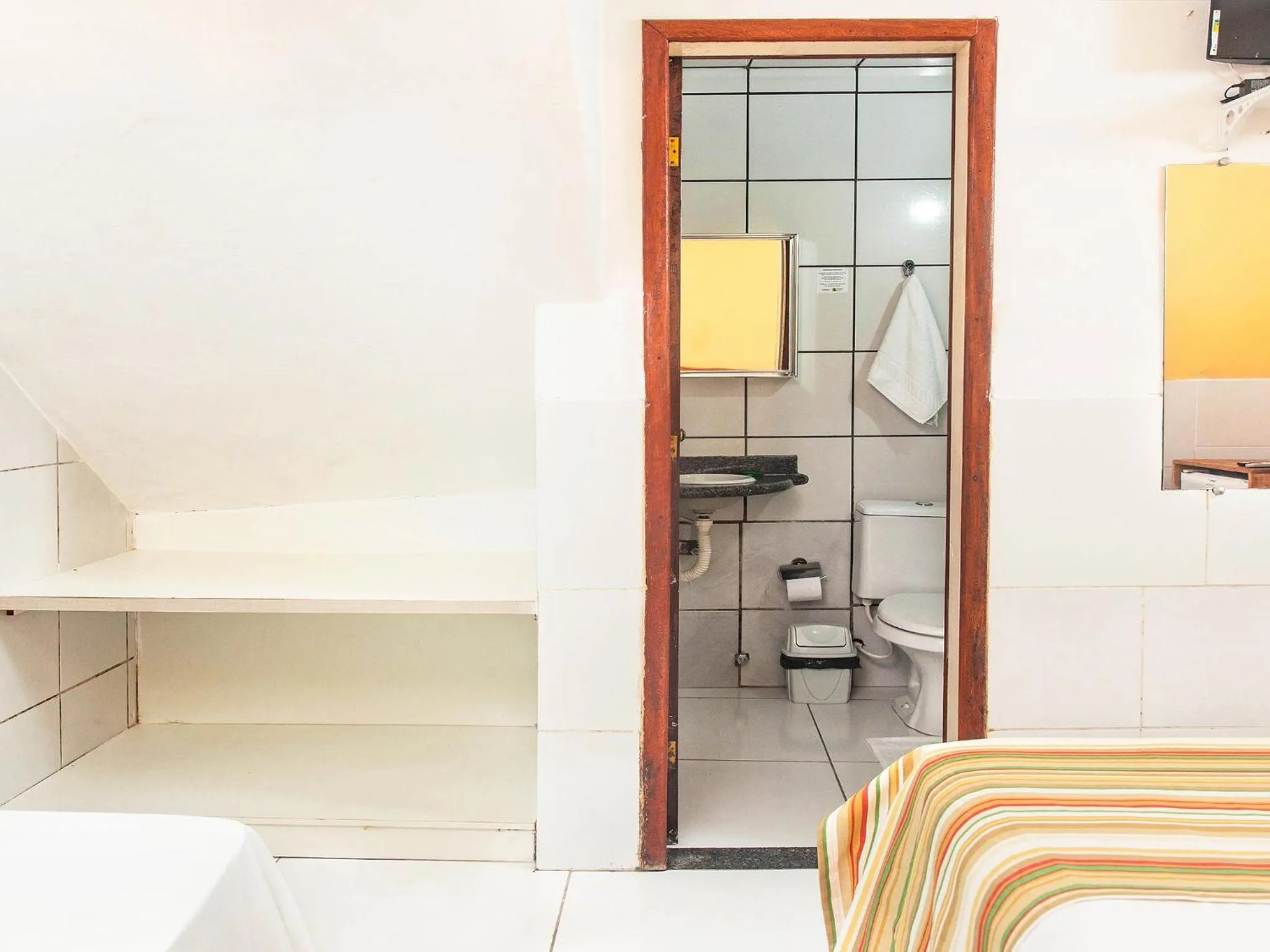 Bedroom, Bed in Pousada Recanto do Mucugê