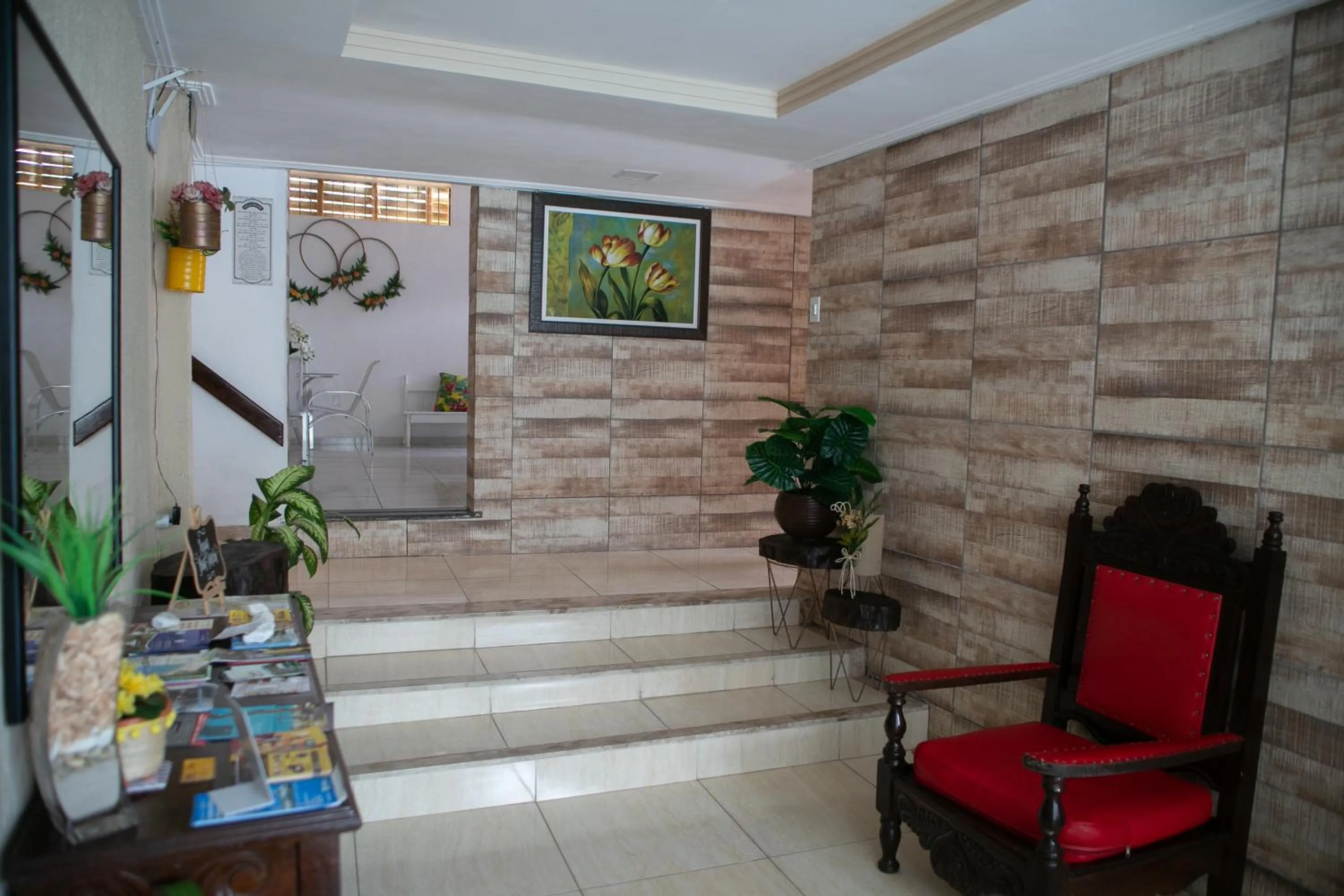 Lobby or reception in Pousada Recanto do Mucugê