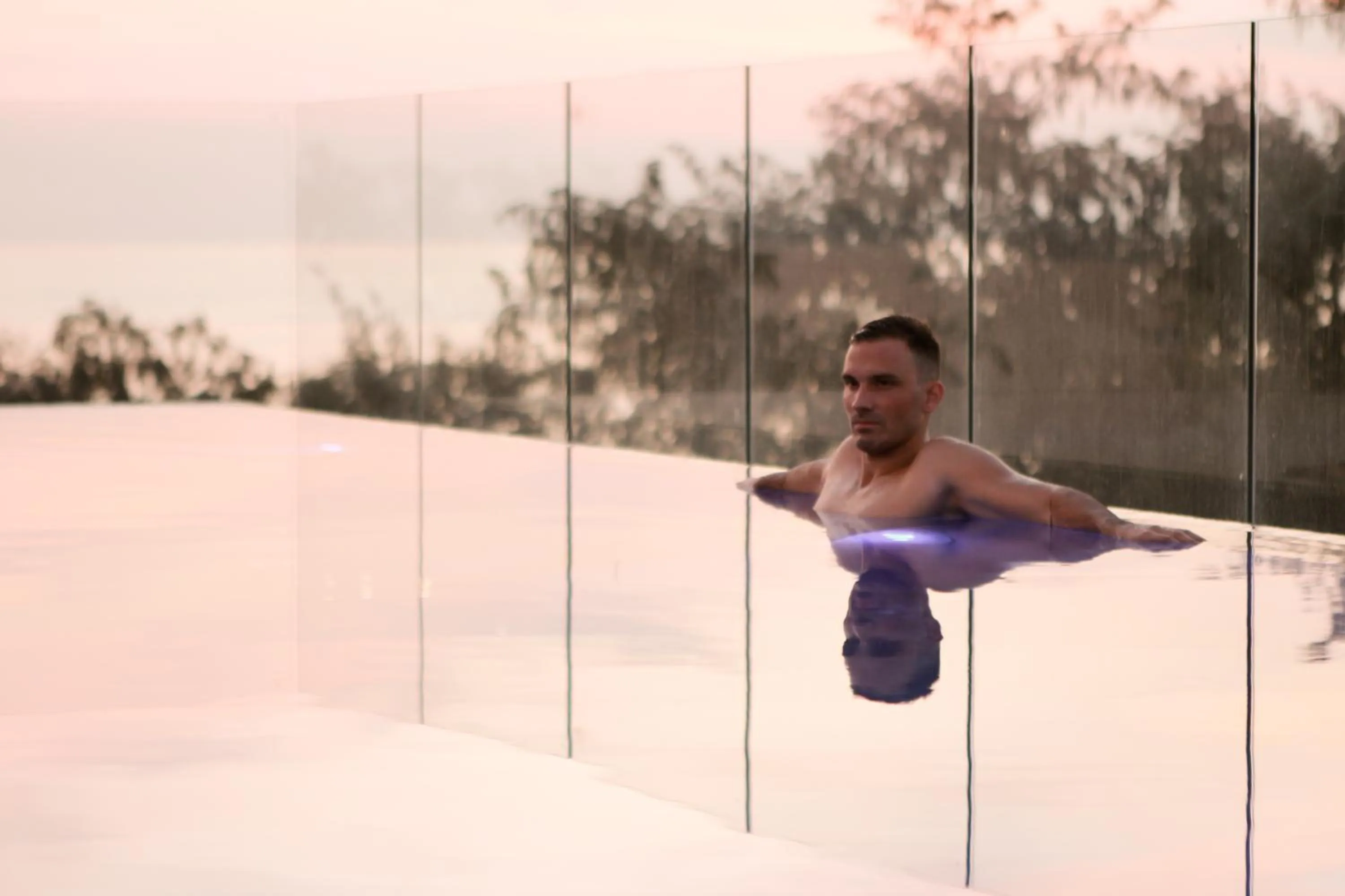Swimming pool in Feliz Hotel Boracay