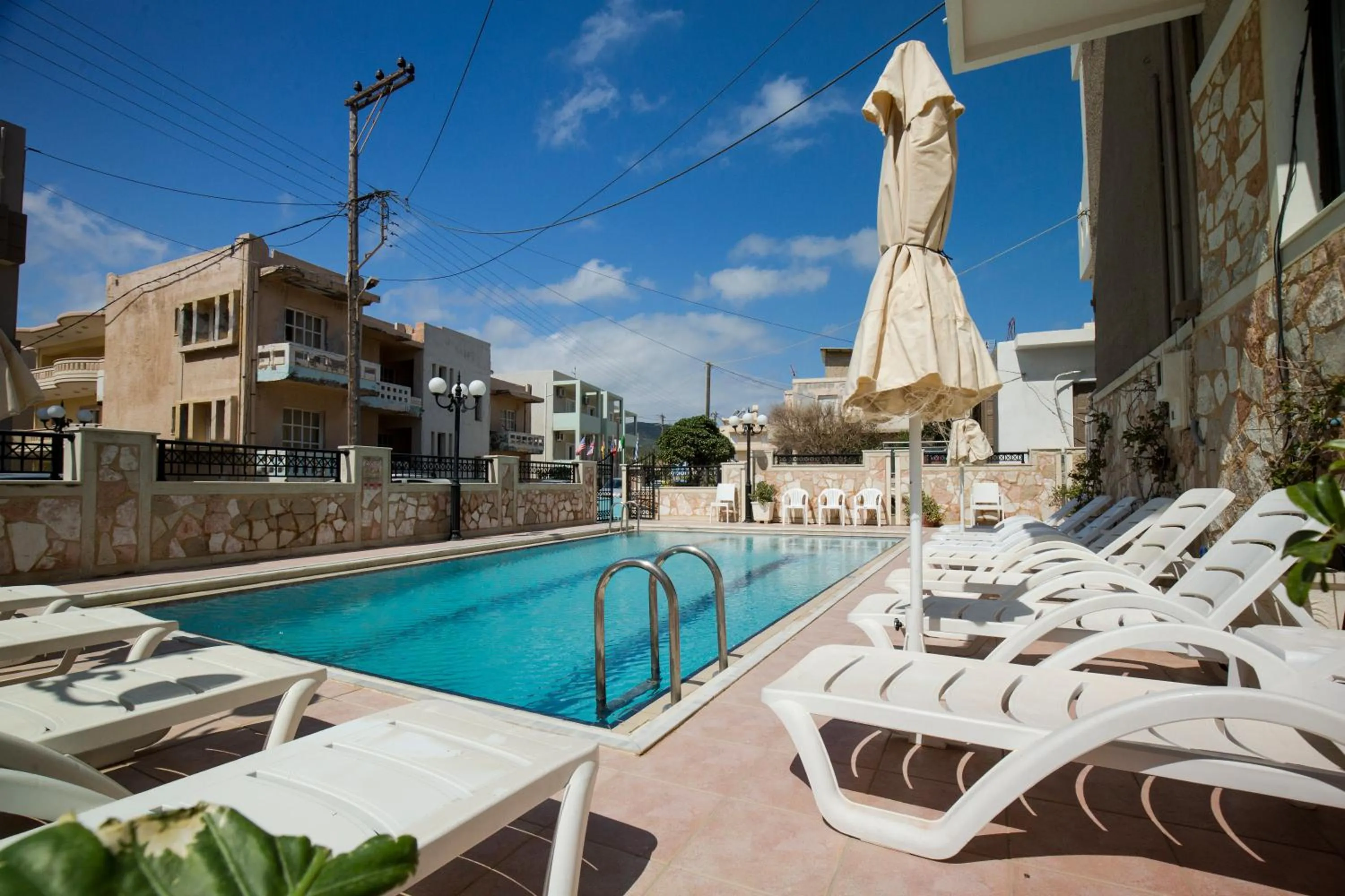 Swimming pool in Mandy Suites