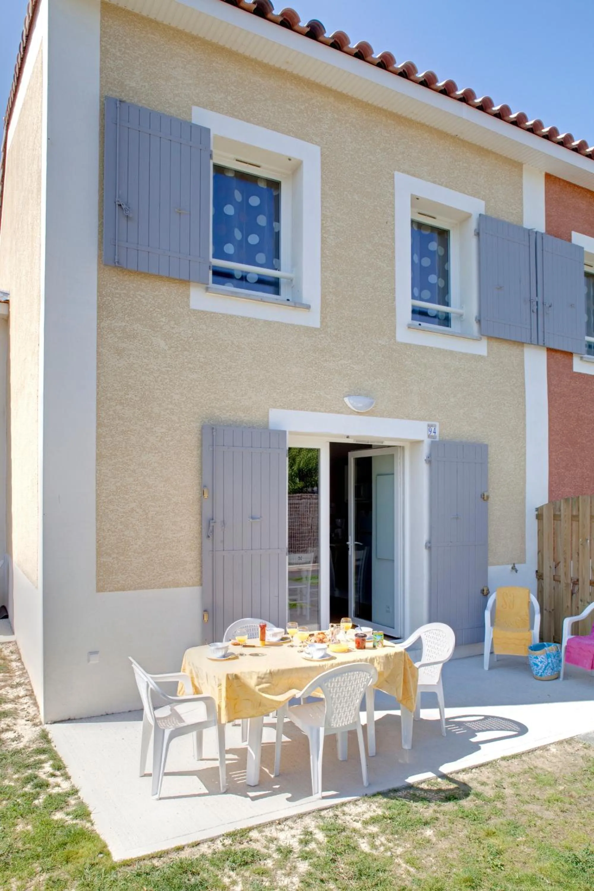 Patio in Vacancéole - Le Domaine d'Enserune