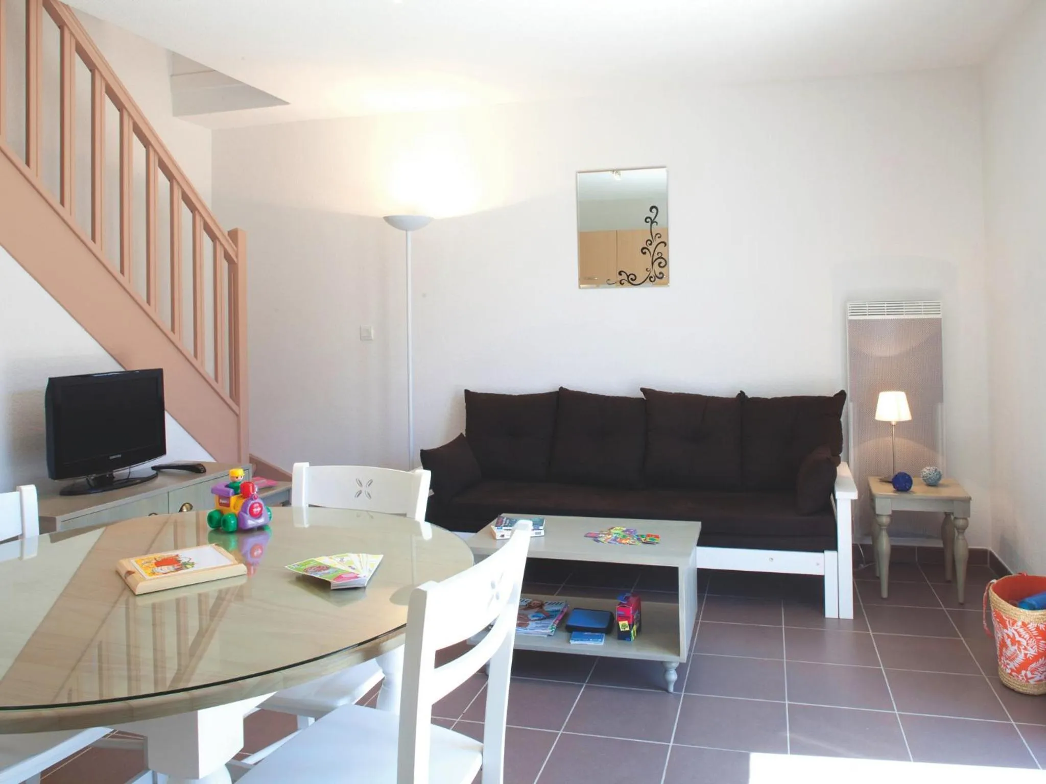 Living room in Vacancéole - Le Domaine d'Enserune