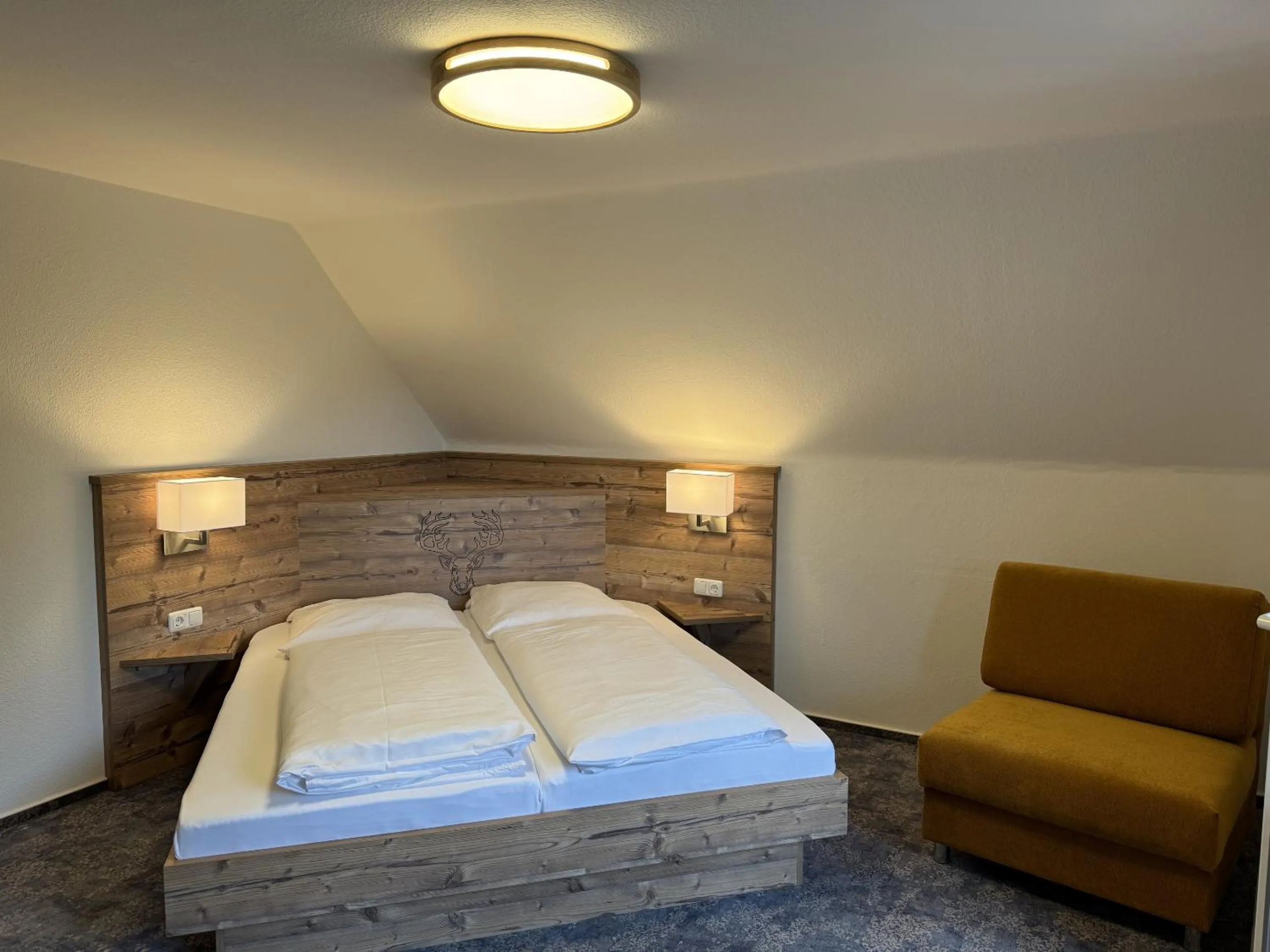 Bedroom, Bed in Hotel Silberfelsen