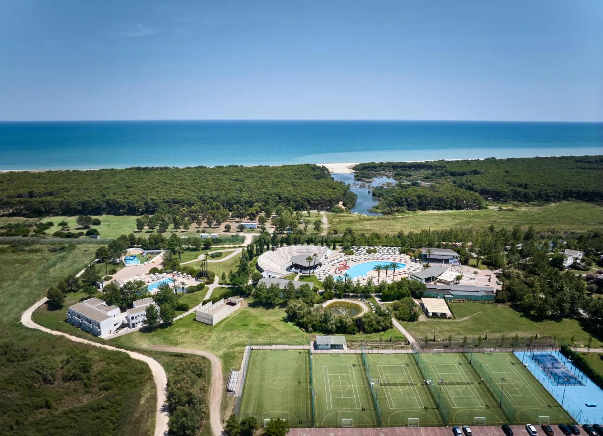 Natural landscape in Torreserena Resort