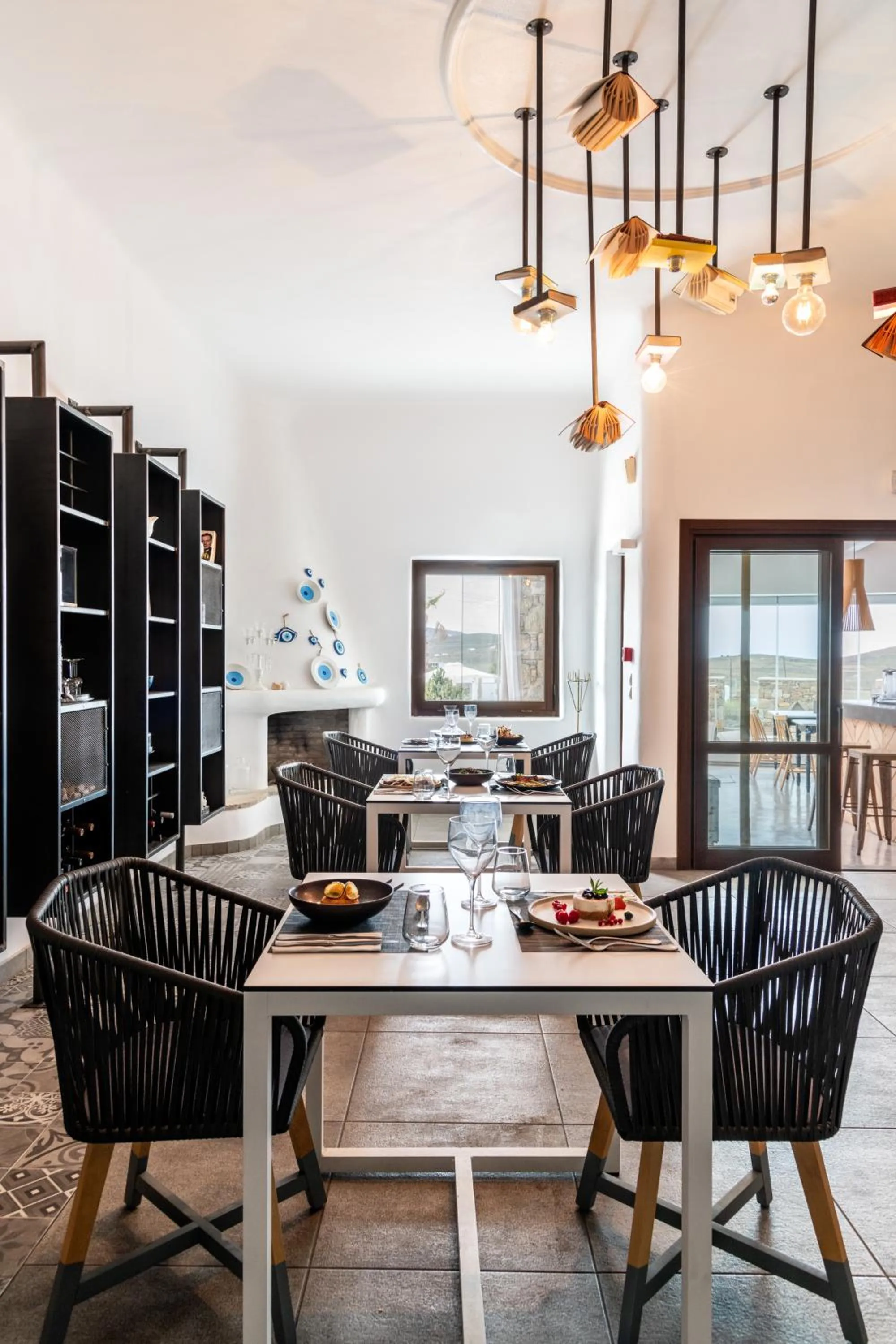 Restaurant/places to eat in Ftelia Bay Boutique Hotel