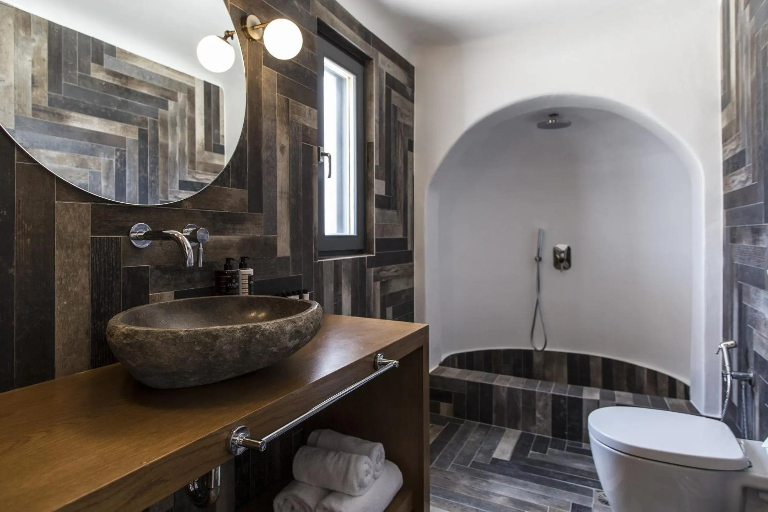 Bathroom in Ftelia Bay Boutique Hotel