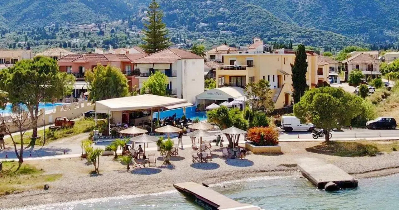 Property building in Oscar Hotel Lefkada
