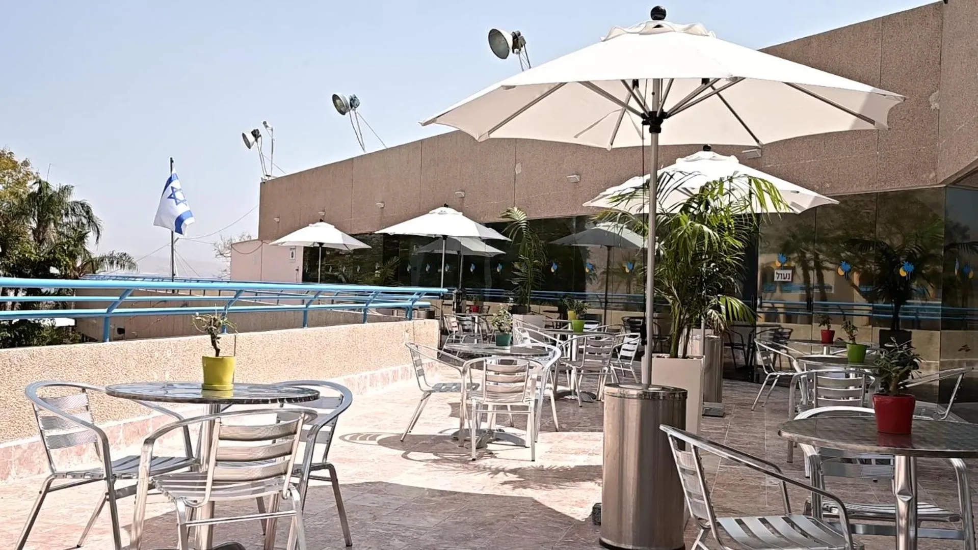 Balcony/Terrace in Club In Eilat - Coral Beach Villa Resort
