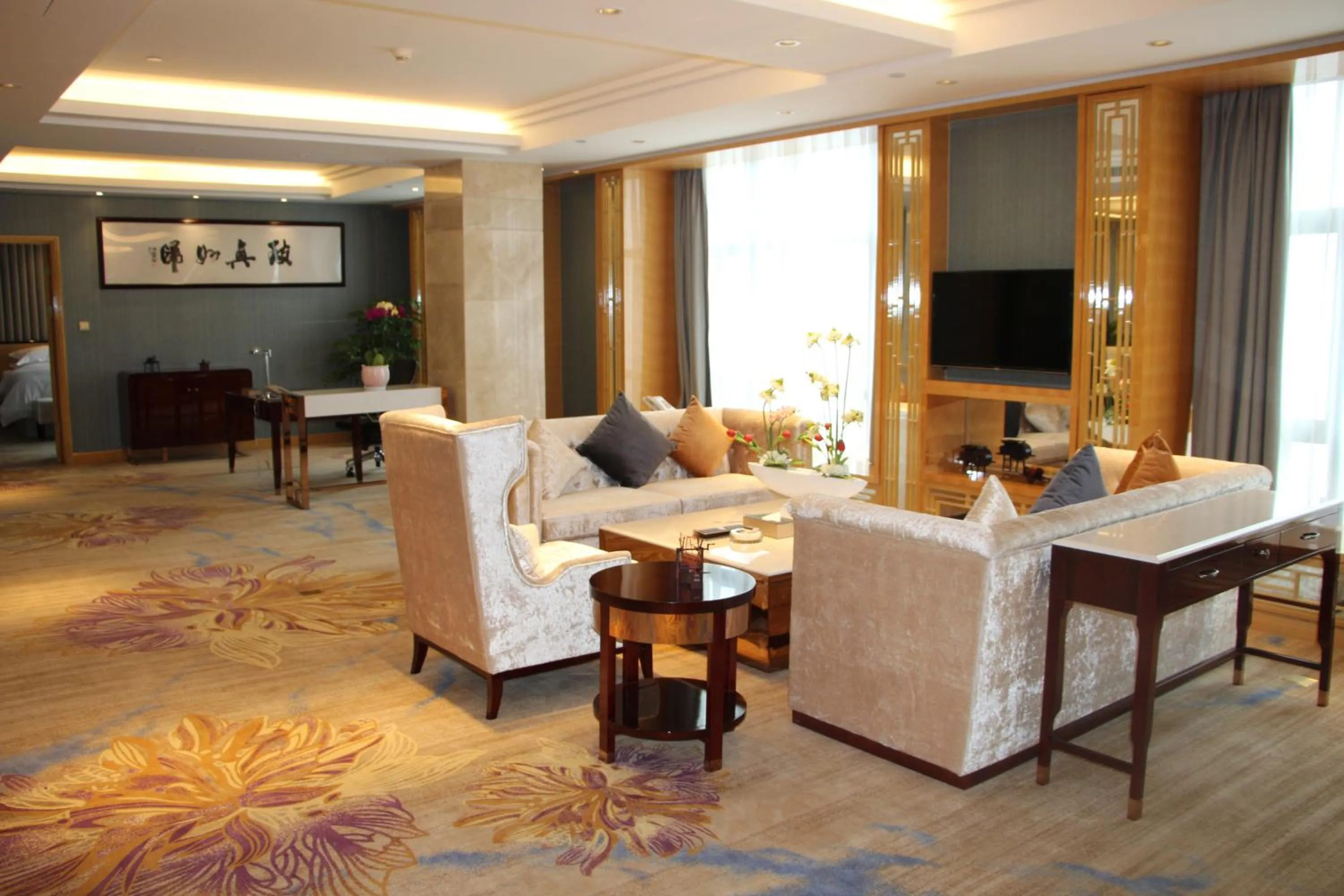 Living room in Wyndham HangZhou East
