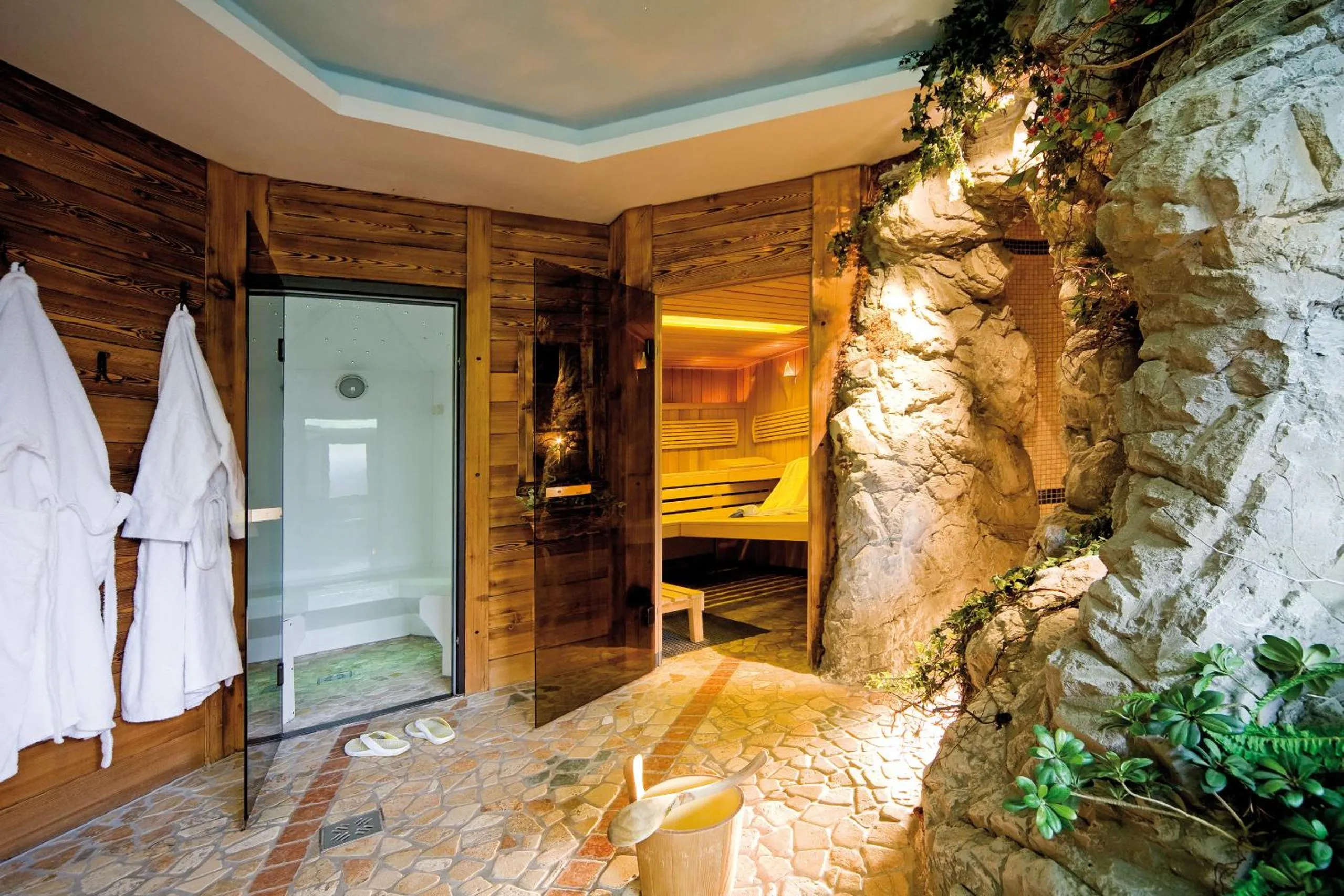 Sauna in Hotel Alpenrose