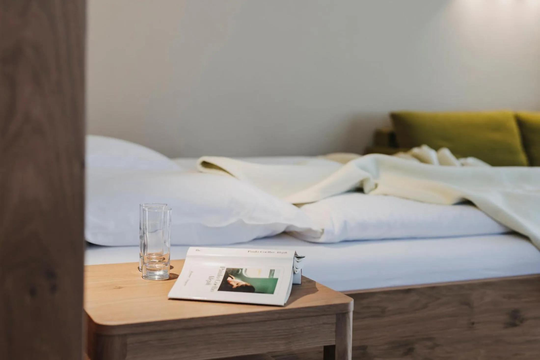 Bed in Hotel Alpenrose