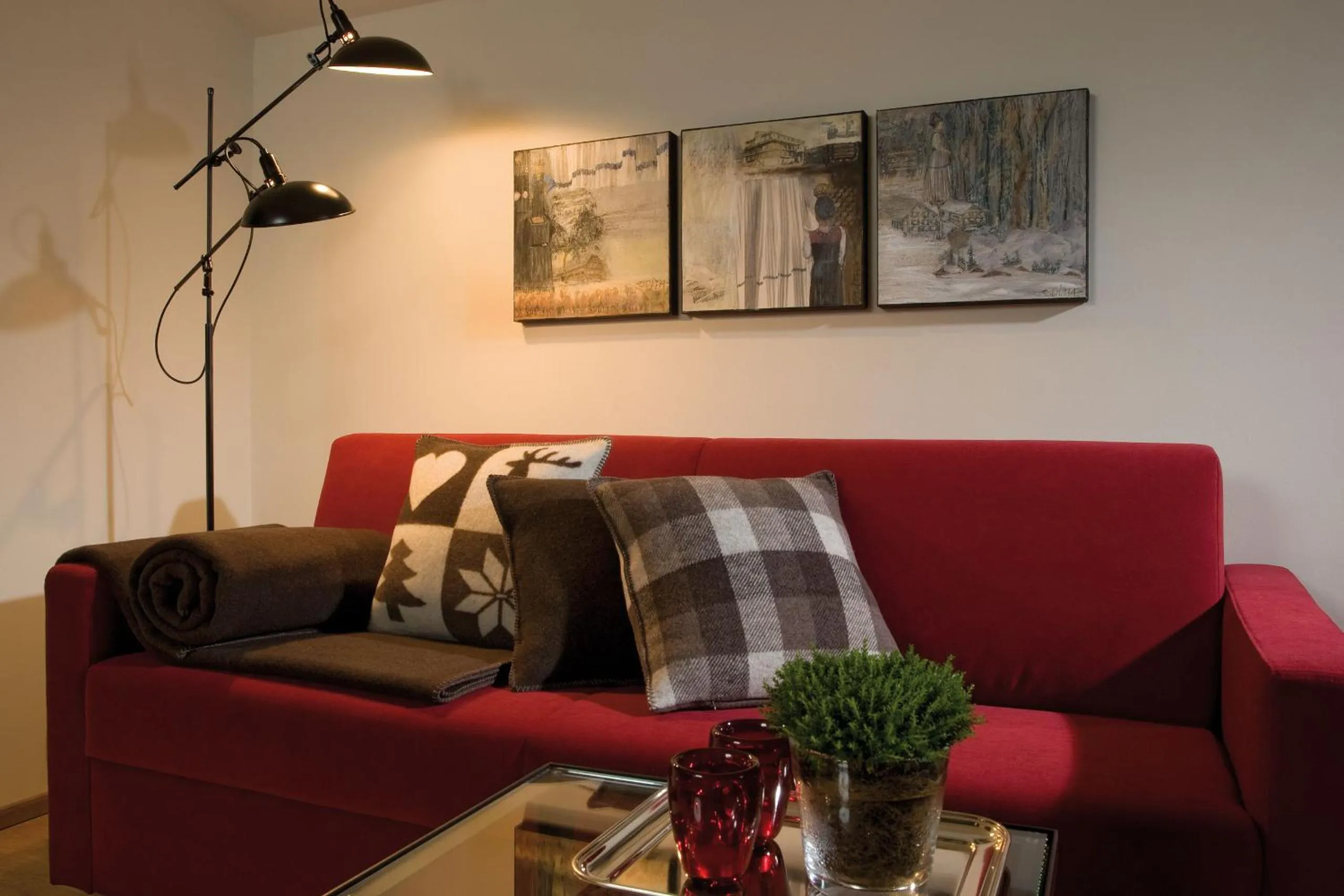 Living room in Hotel Alpenrose