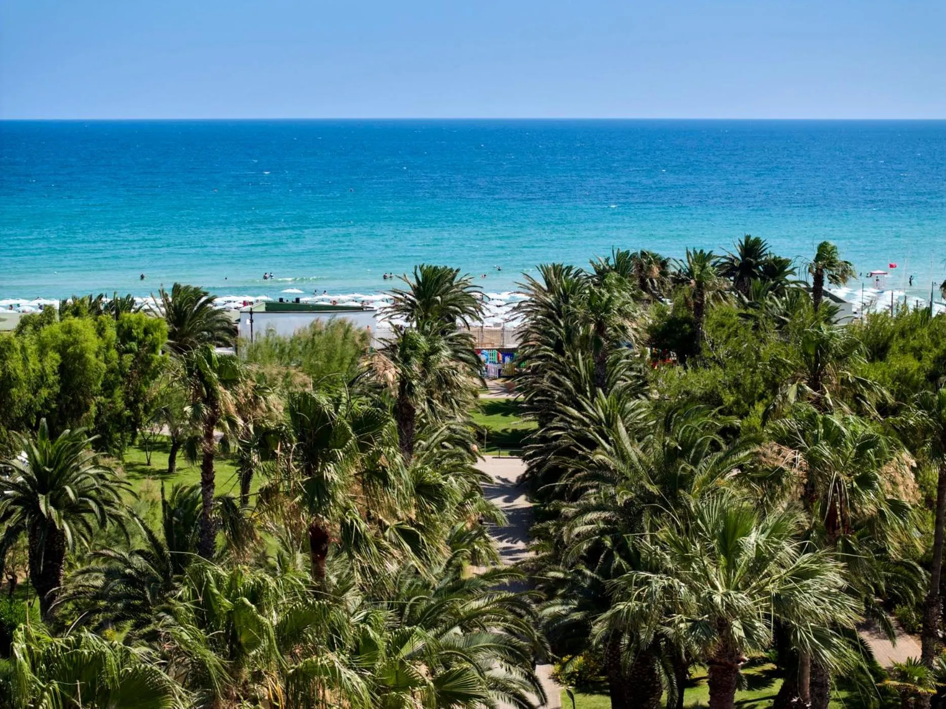 Beach in GranSerena Hotel