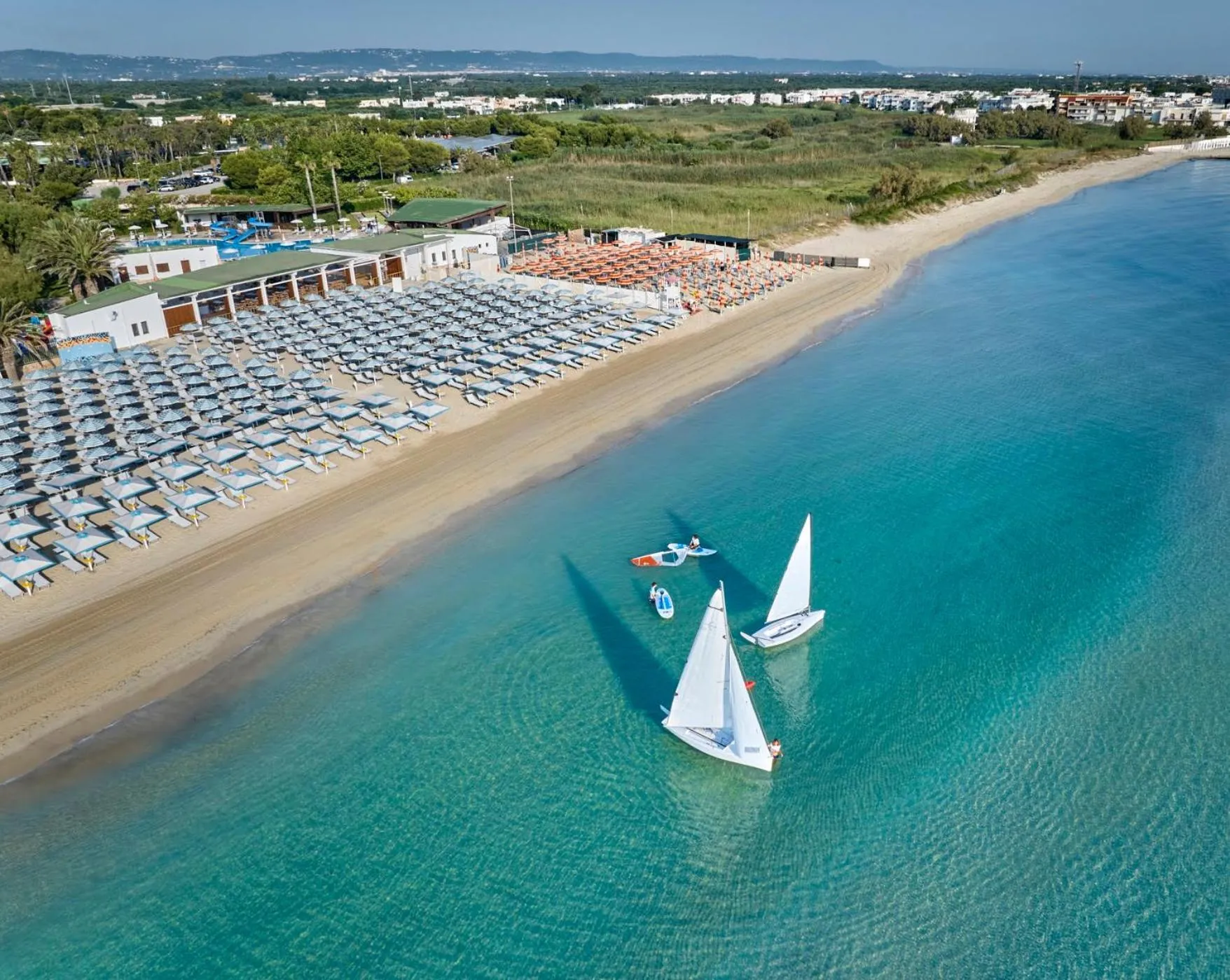 Beach in GranSerena Hotel