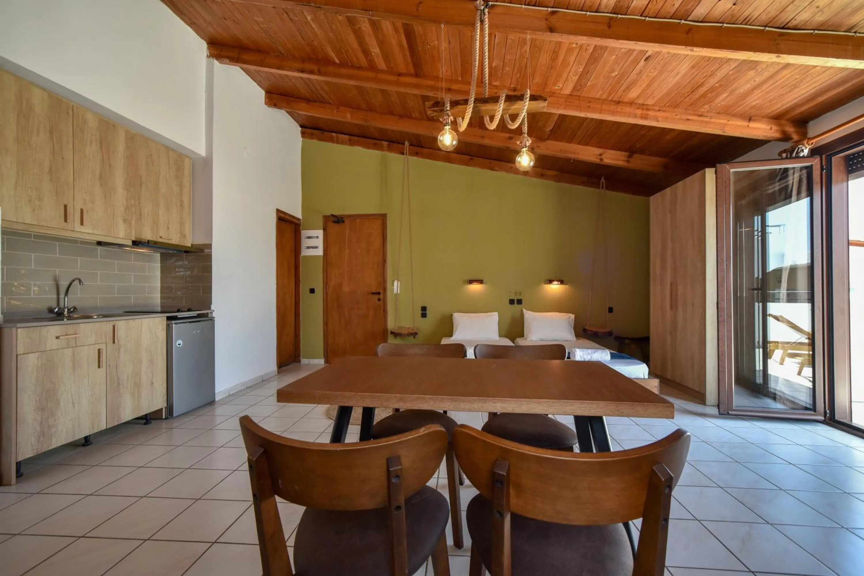 Bedroom in Iraklis Apartments