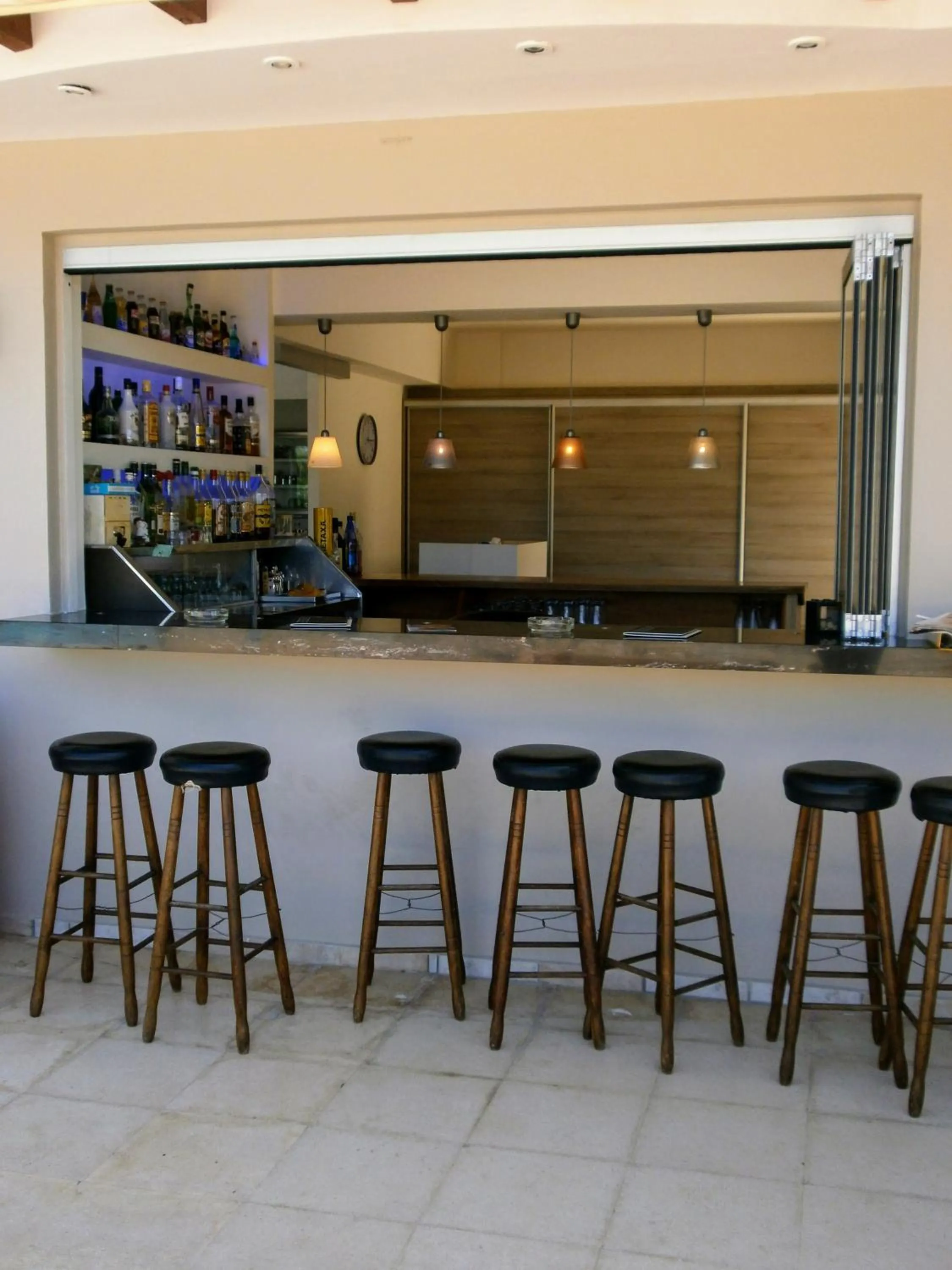 Lounge or bar in Iraklis Apartments