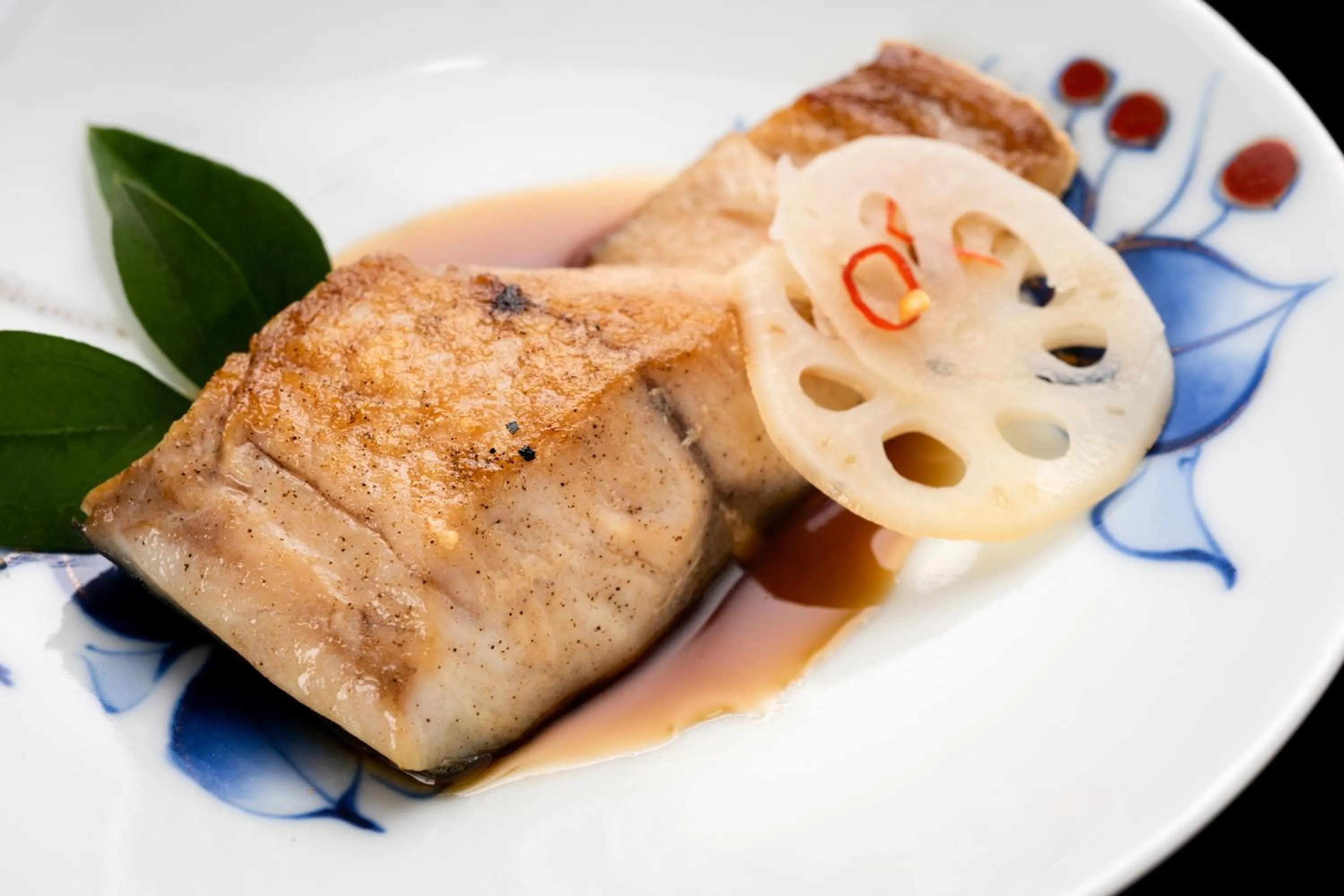 Food close-up in Kadokyu Ryokan