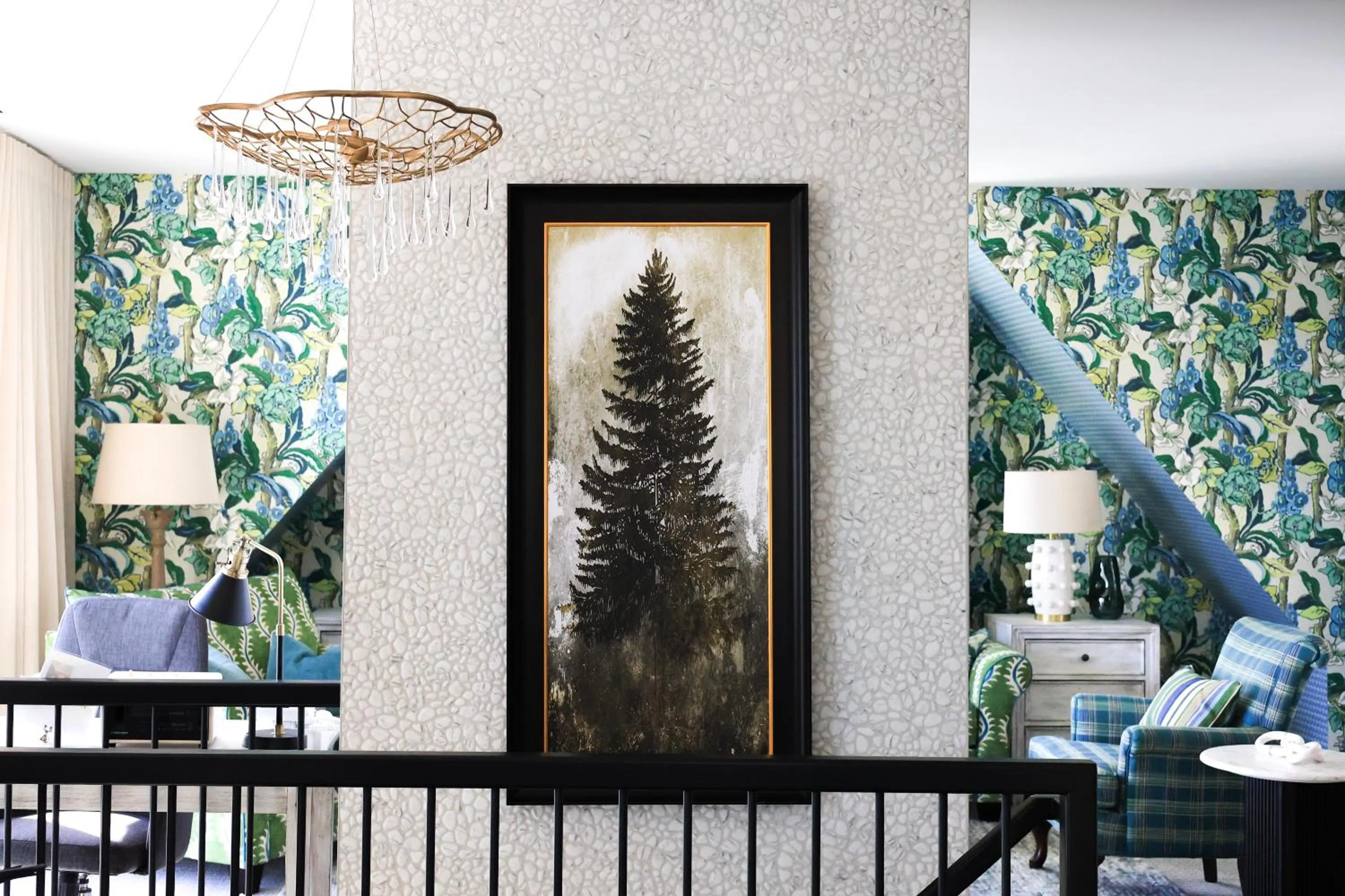 Decorative detail in Manoir Hovey, Relais & Châteaux