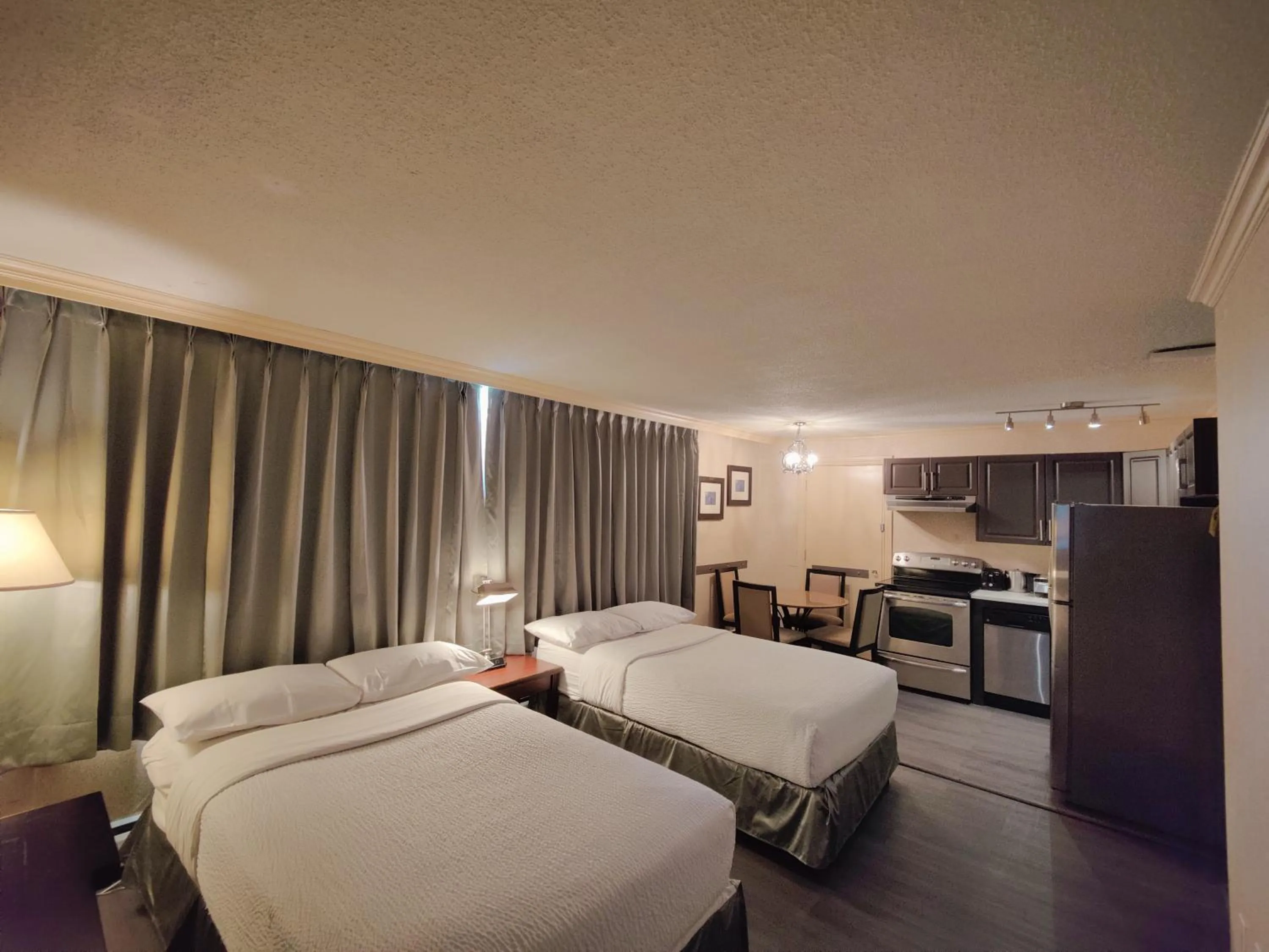 Bedroom, Bed in Divya Sutra Suites on Robson Downtown Vancouver