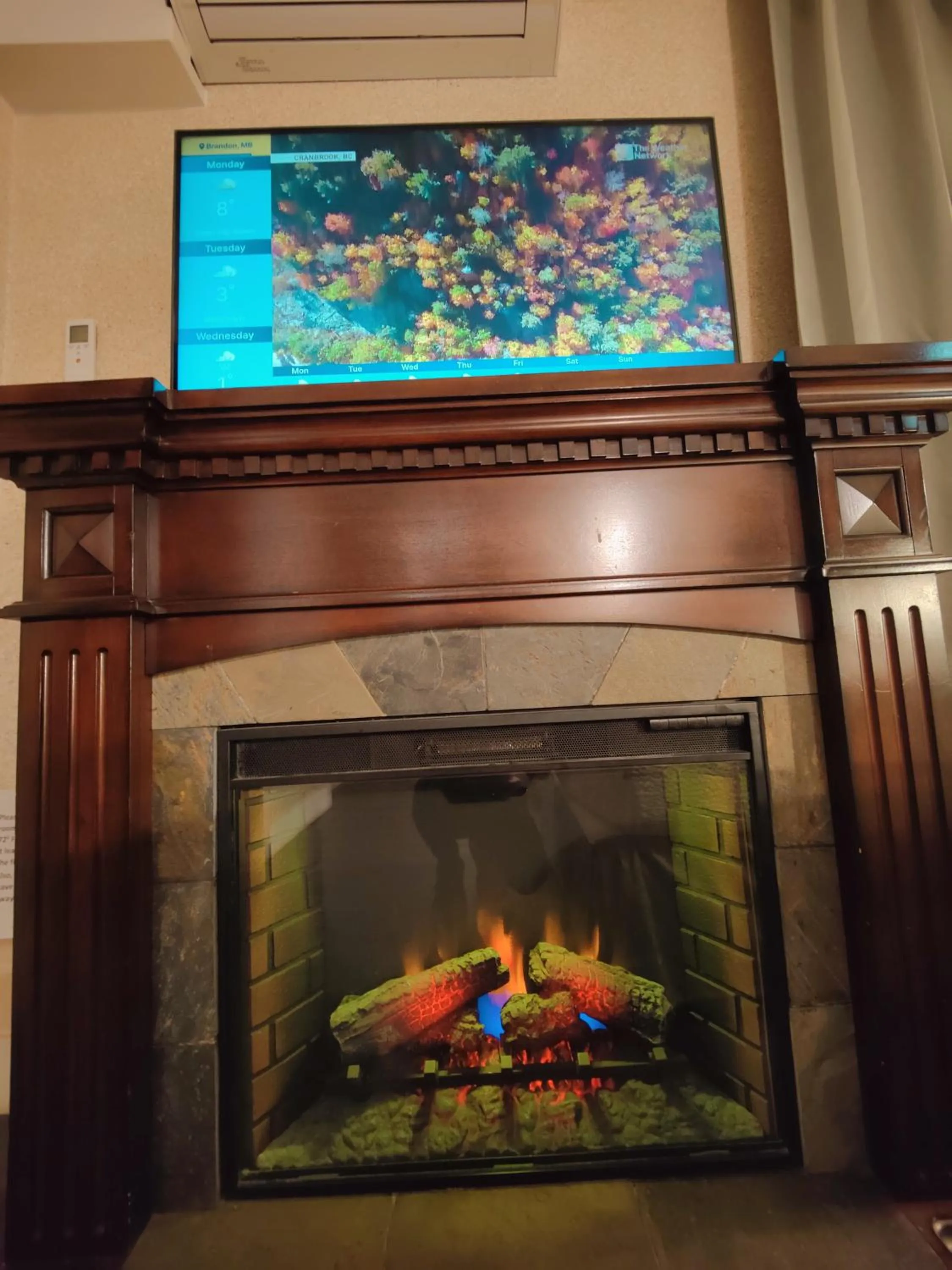 flat iron in Divya Sutra Suites on Robson Downtown Vancouver