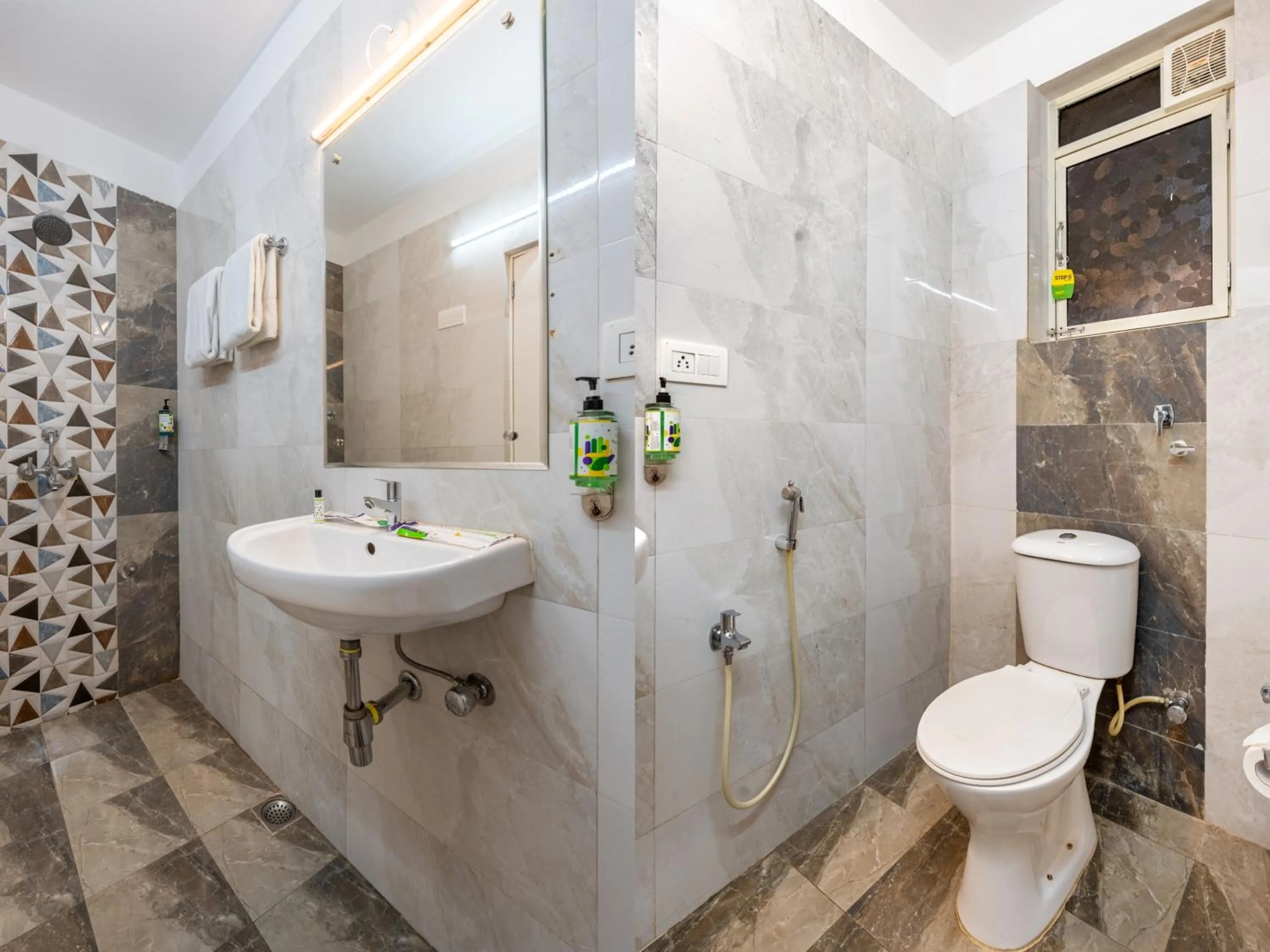 Bathroom in Treebo Sunheads