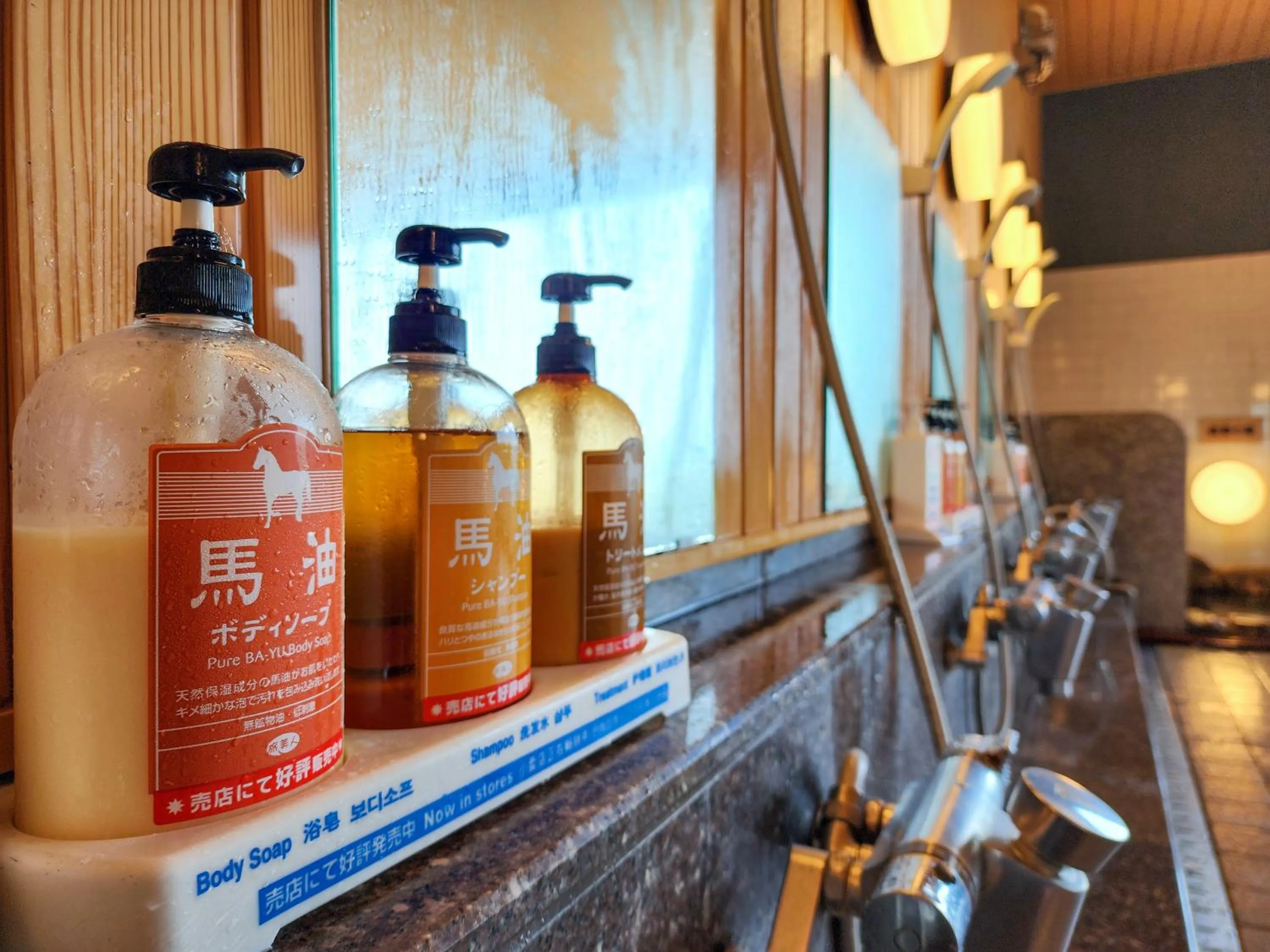 Hot Spring Bath in Iwanai Kogen Hotel