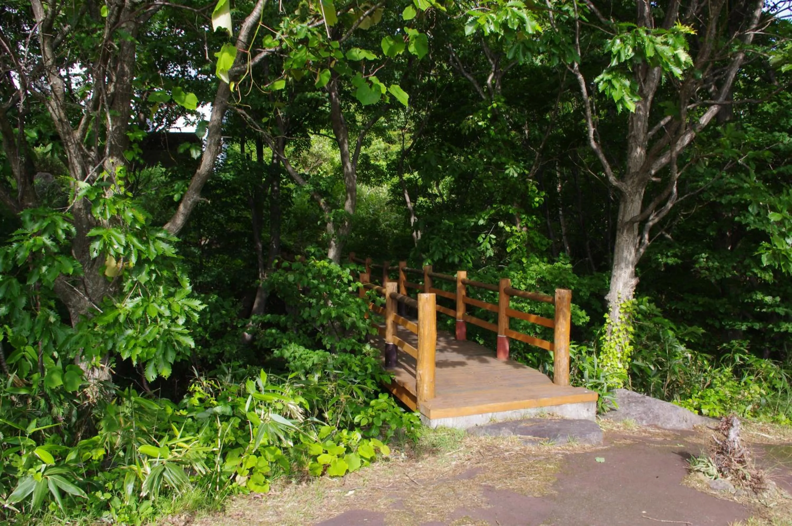 Garden in Iwanai Kogen Hotel