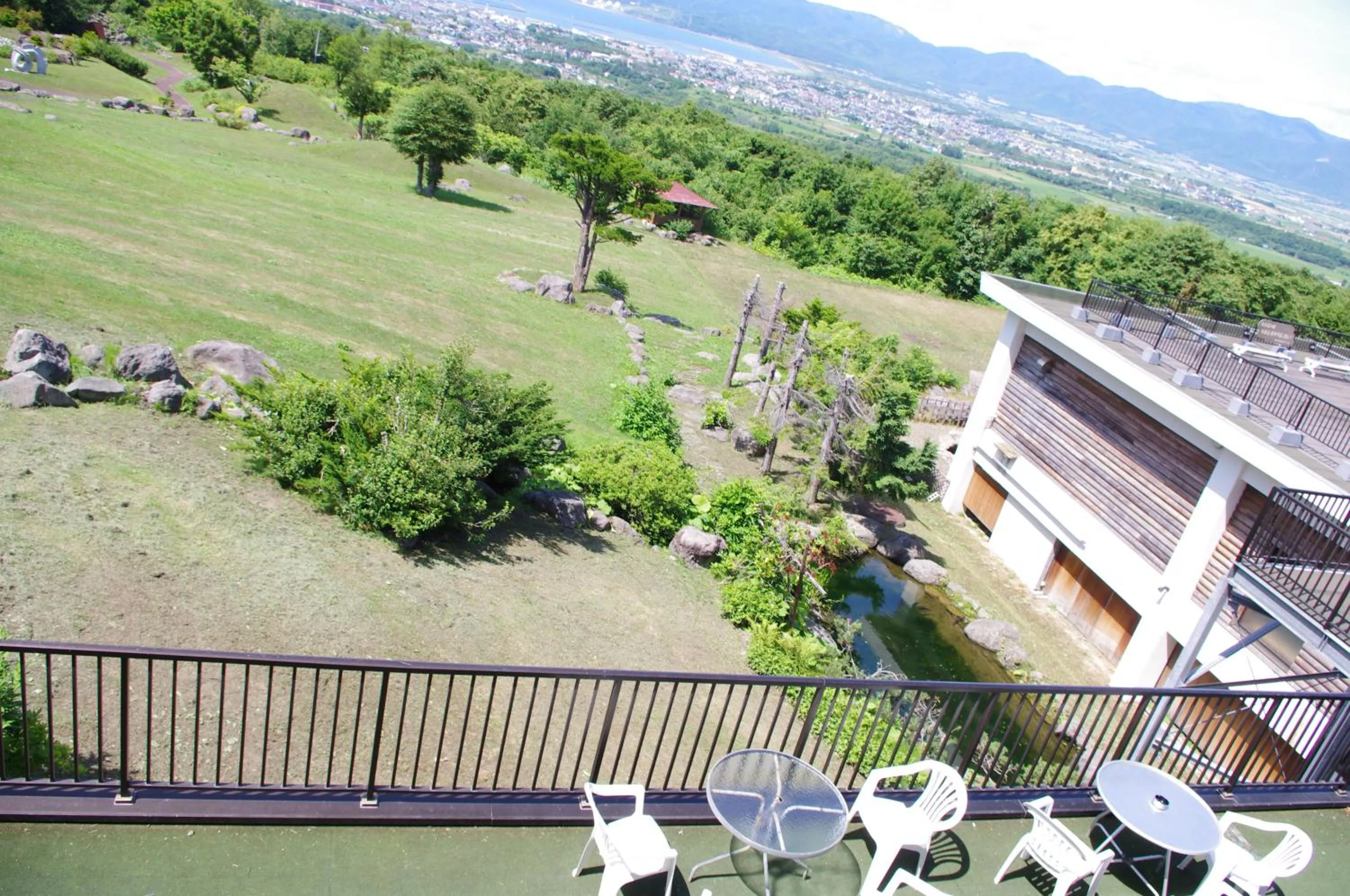 Balcony/Terrace in Iwanai Kogen Hotel