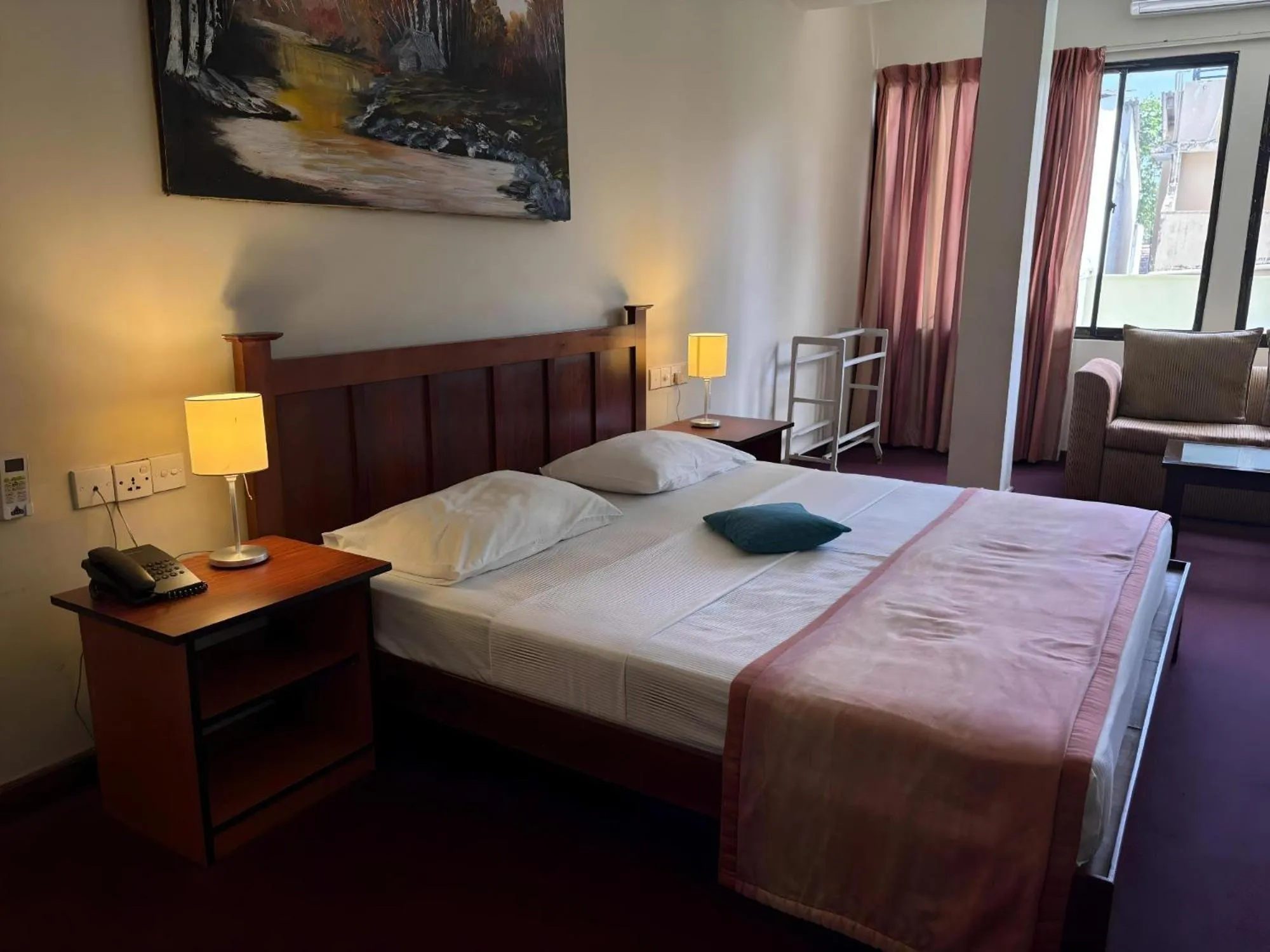 Bedroom, Bed in Hotel Janaki