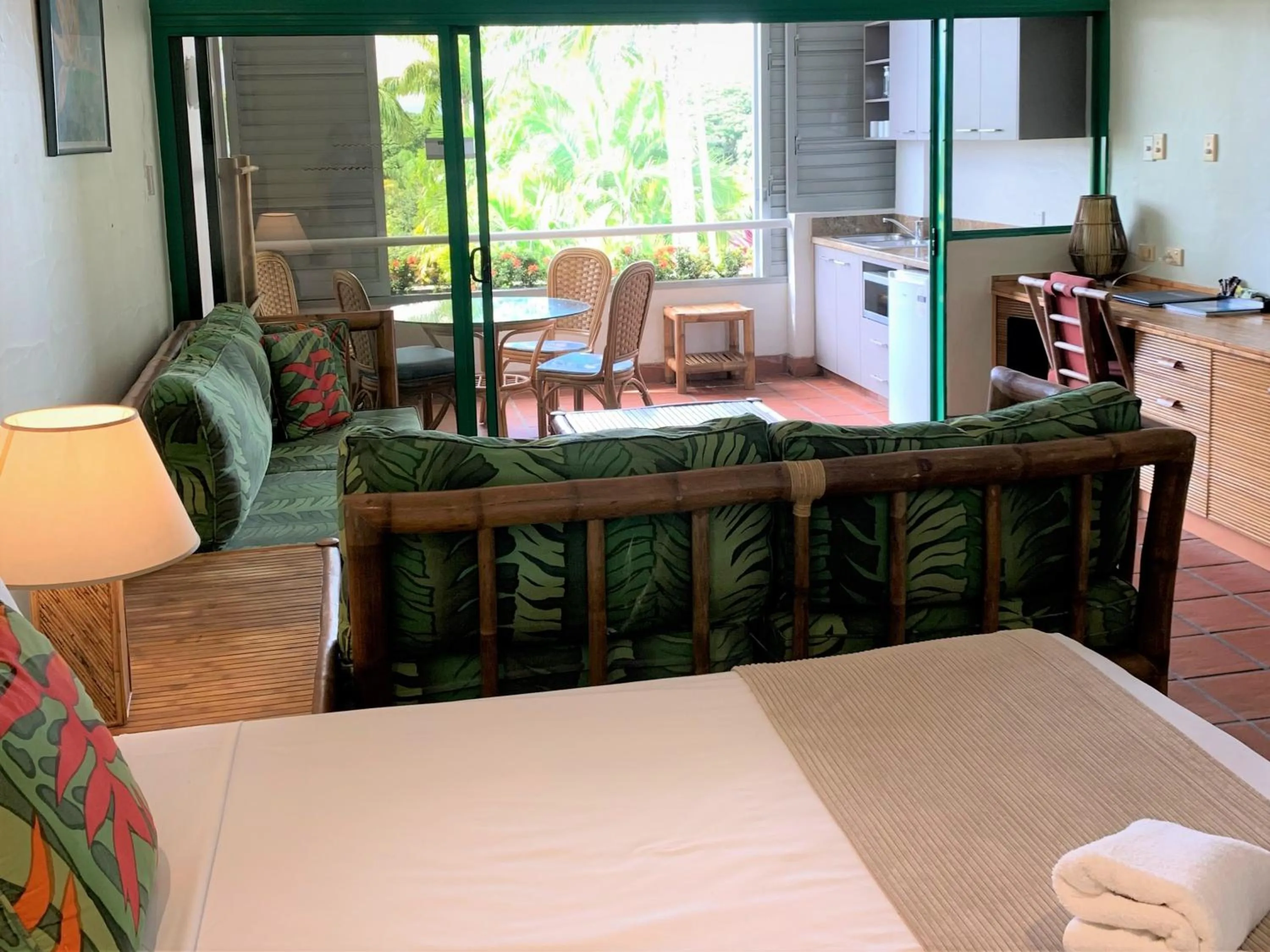 Living room in Club Tropical Resort - Official Onsite Reception & Check In