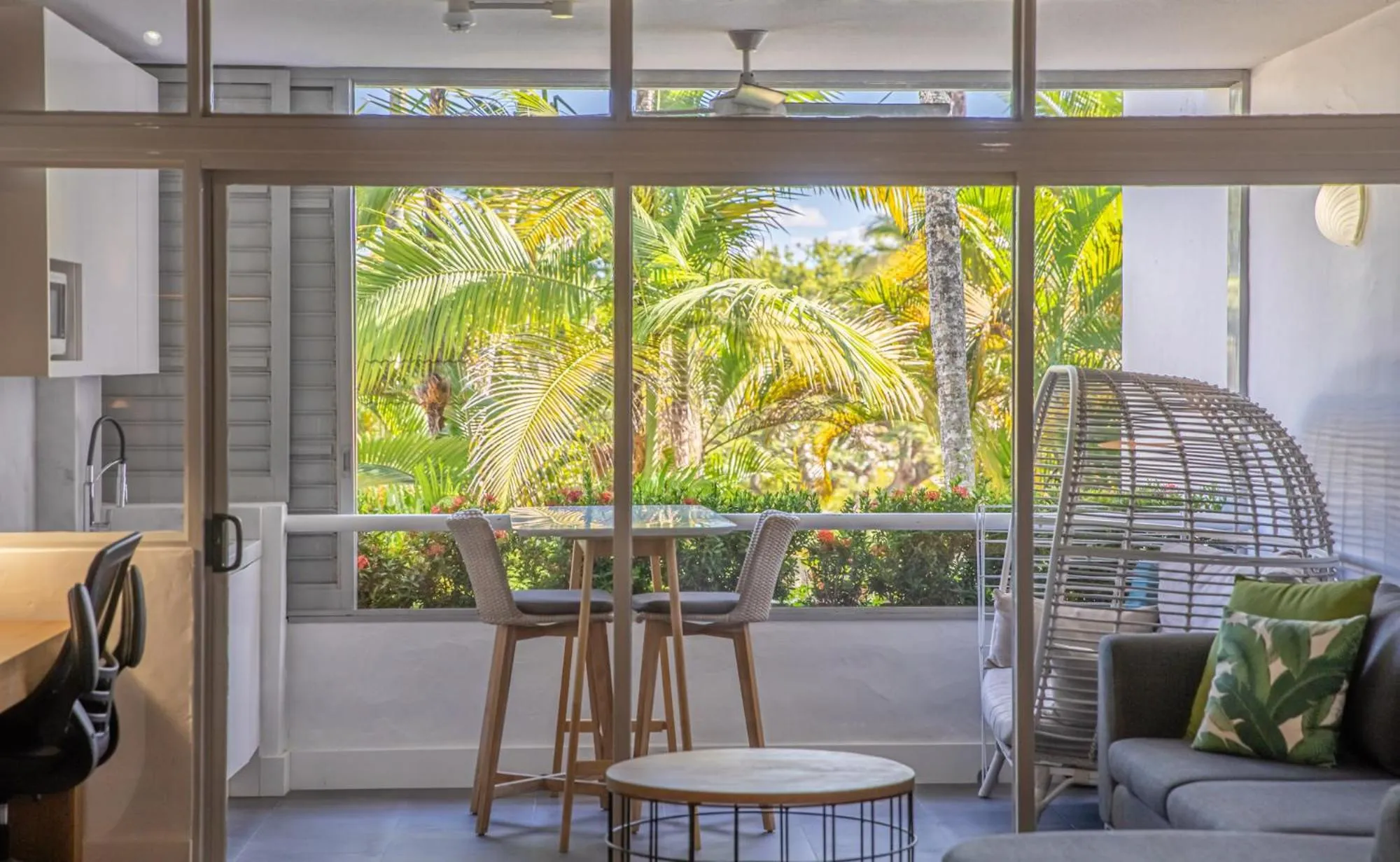 Patio in Club Tropical Resort - Official Onsite Reception & Check In