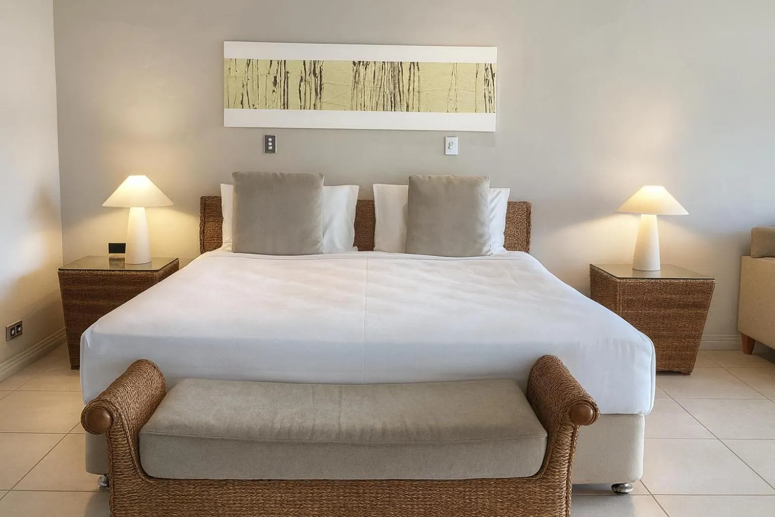 Bed in Club Tropical Resort - Official Onsite Reception & Check In