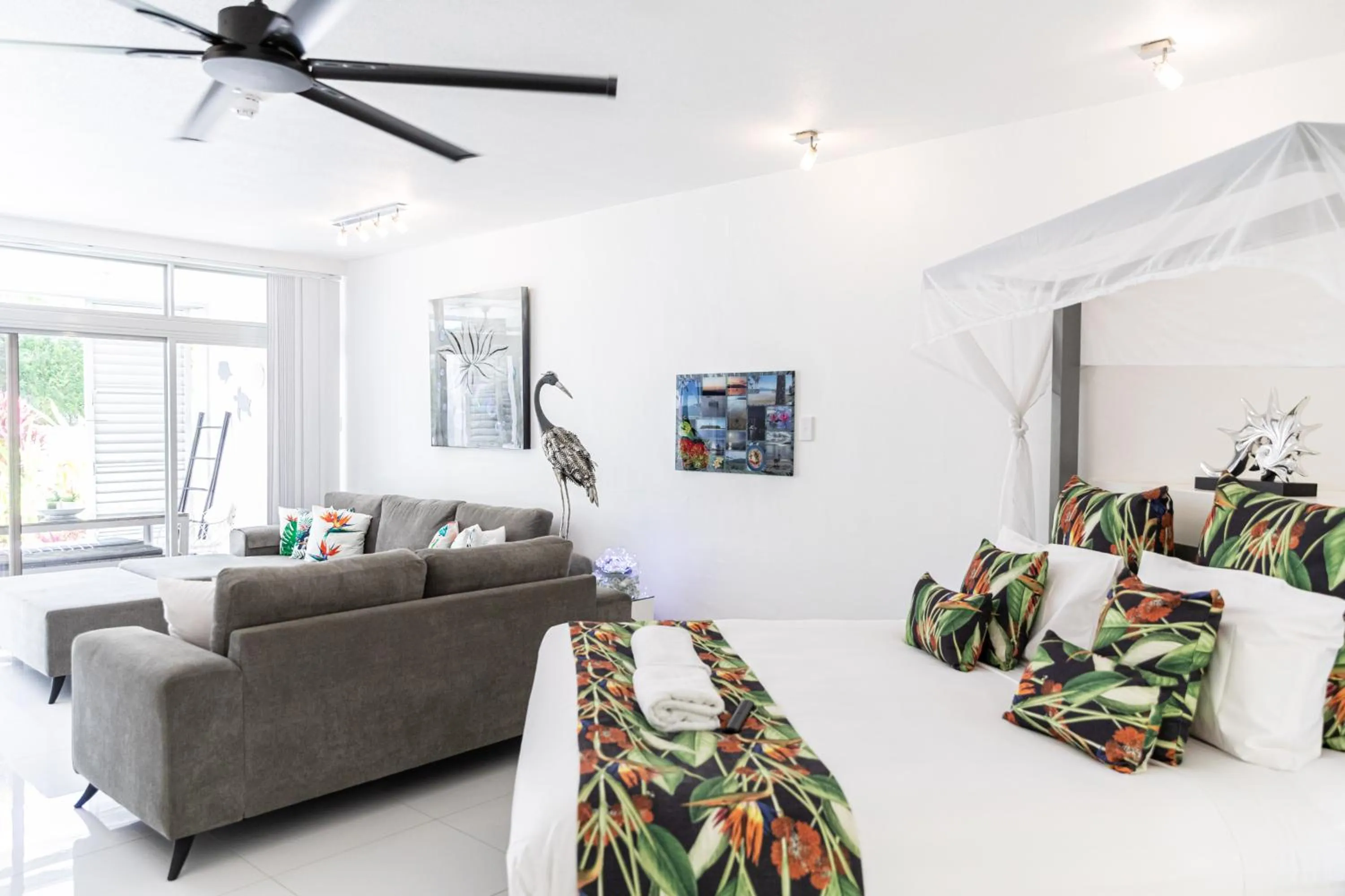 Living room in Club Tropical Resort - Official Onsite Reception & Check In