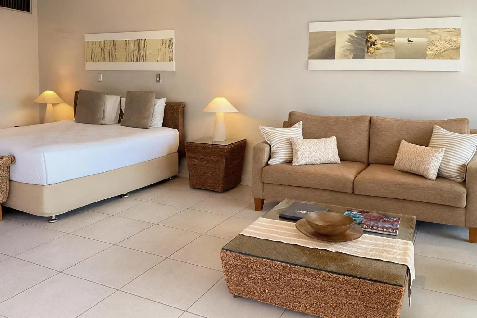 Bed in Club Tropical Resort - Official Onsite Reception & Check In