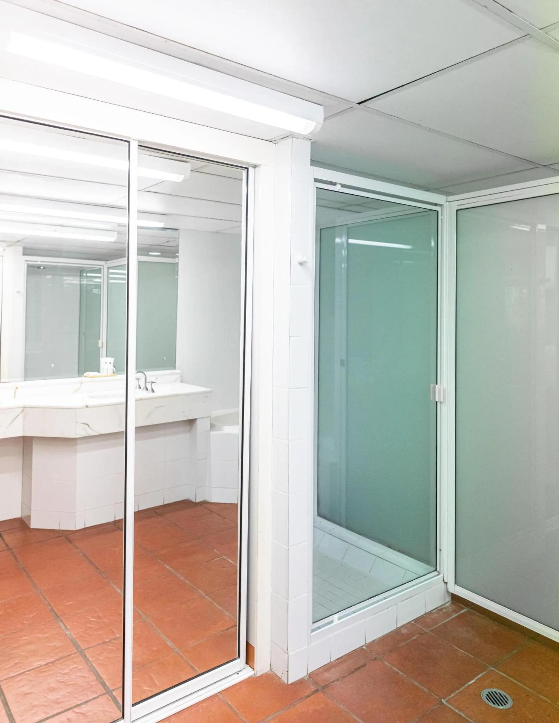 Shower in Club Tropical Resort - Official Onsite Reception & Check In