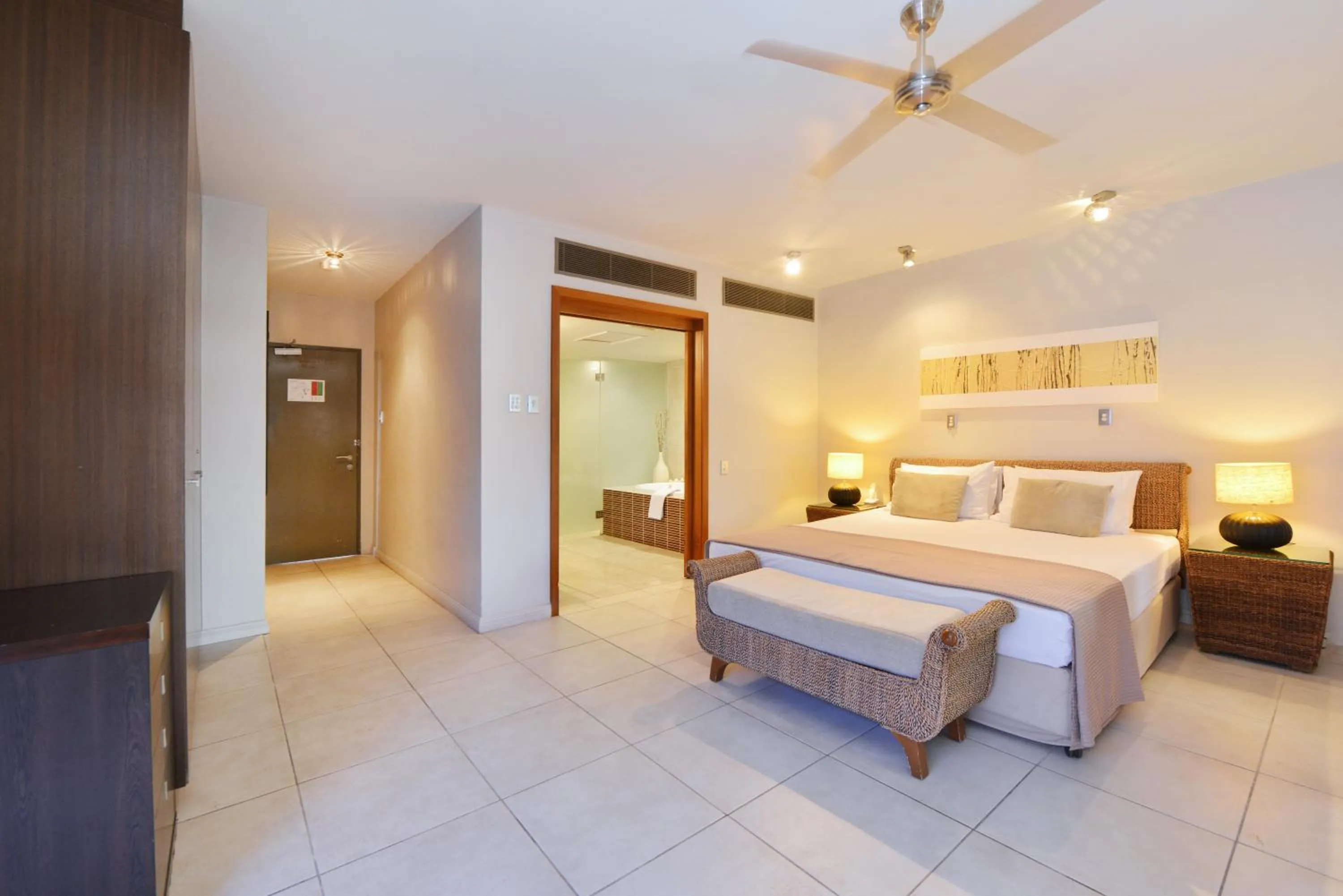 Bedroom, Bed in Club Tropical Resort - Official Onsite Reception & Check In