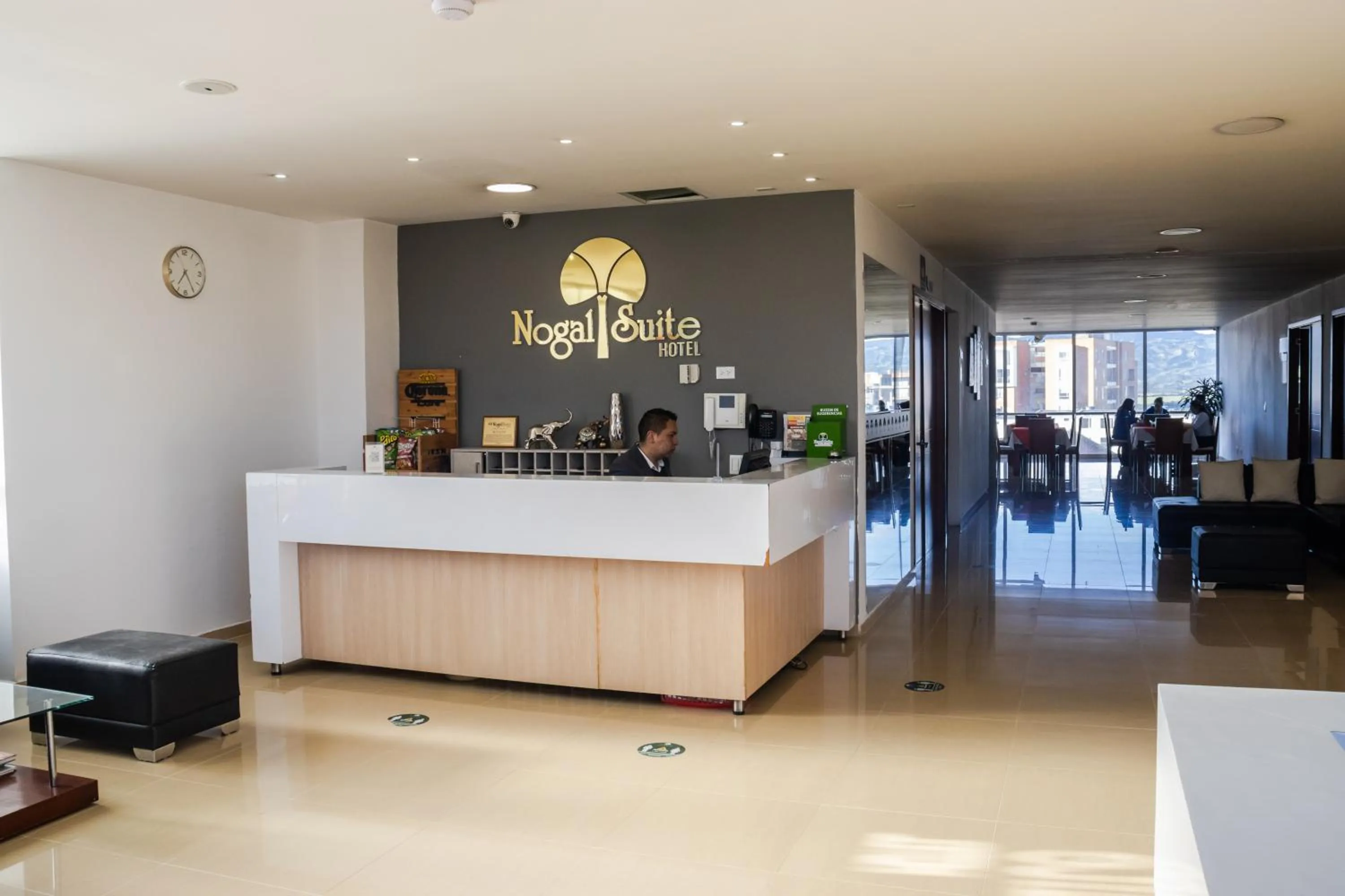 Lobby or reception in Nogal Suite Hotel Ipiales