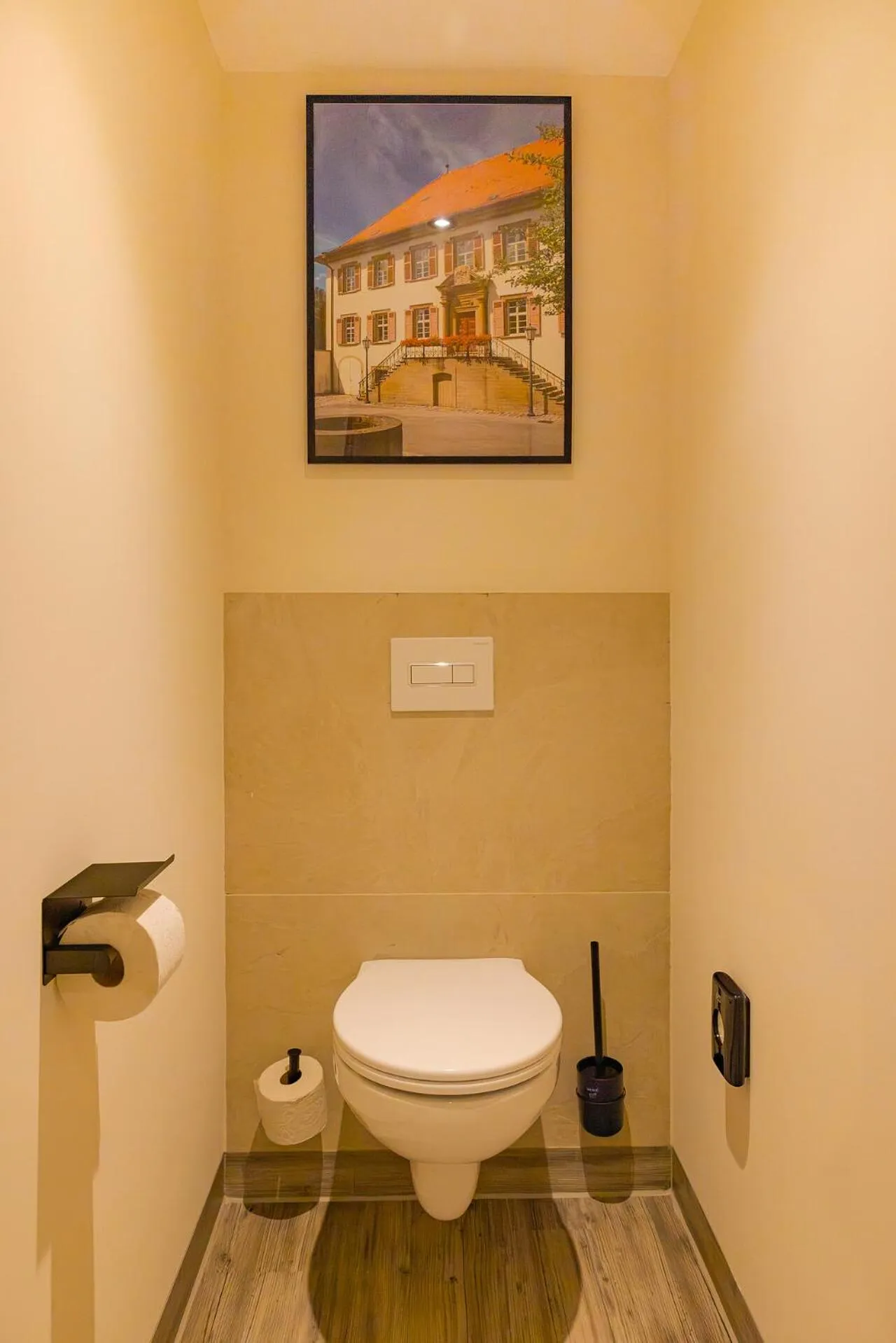 Toilet in Hotel Schloss Lehen