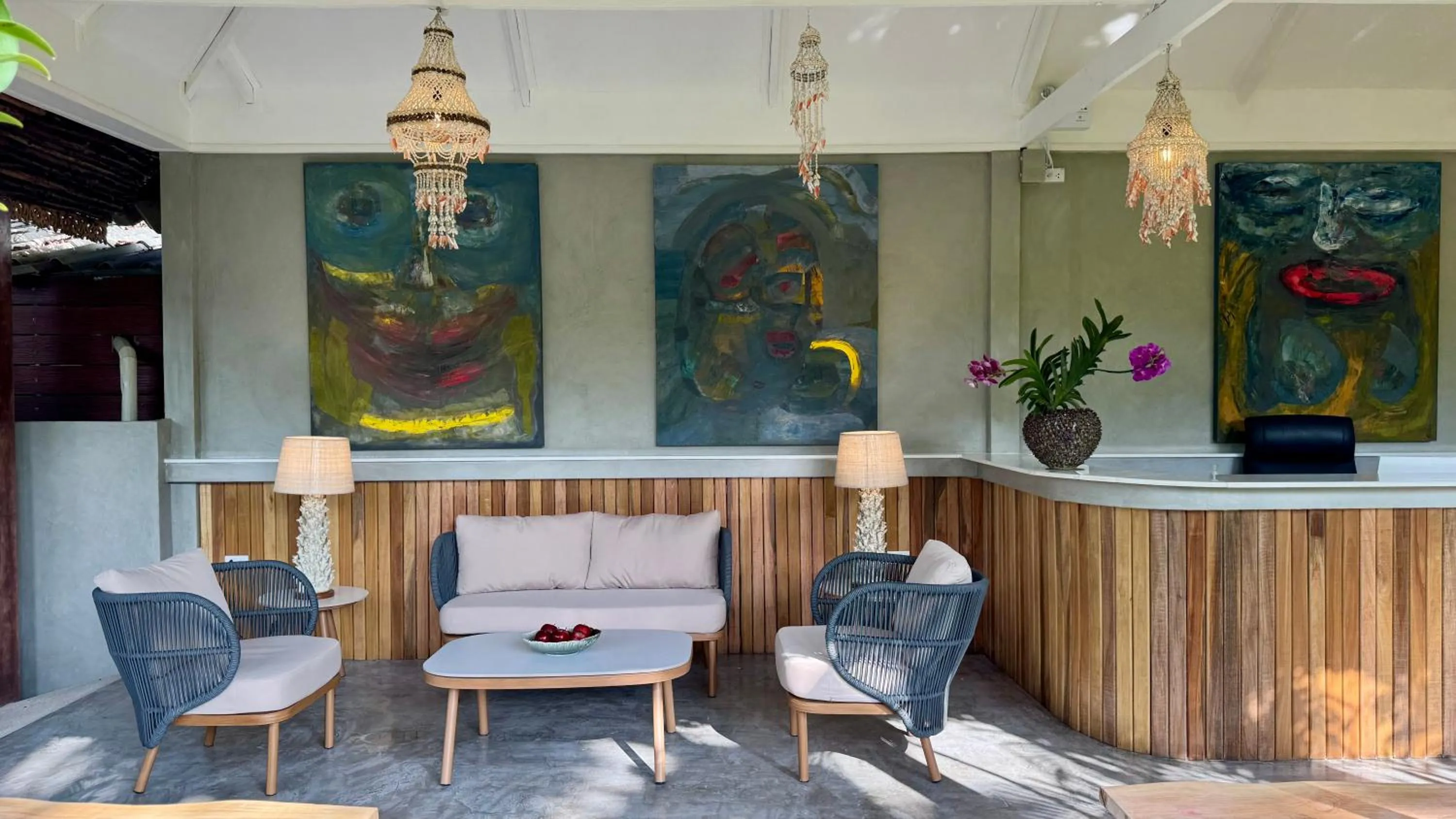 Lobby or reception in Phangan Beach Resort